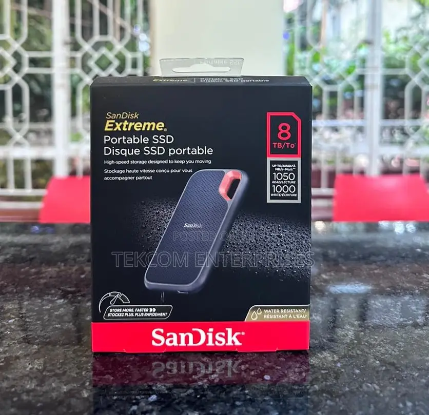 Sandisk E61 8tb Portable SSD // E61 8tb SSD