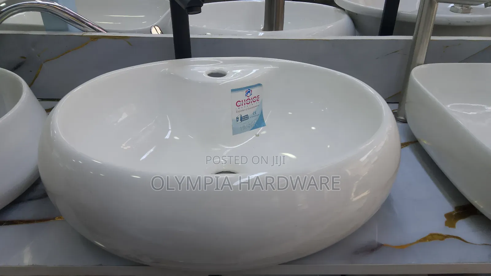 Circle Wash Hand (Countertop)