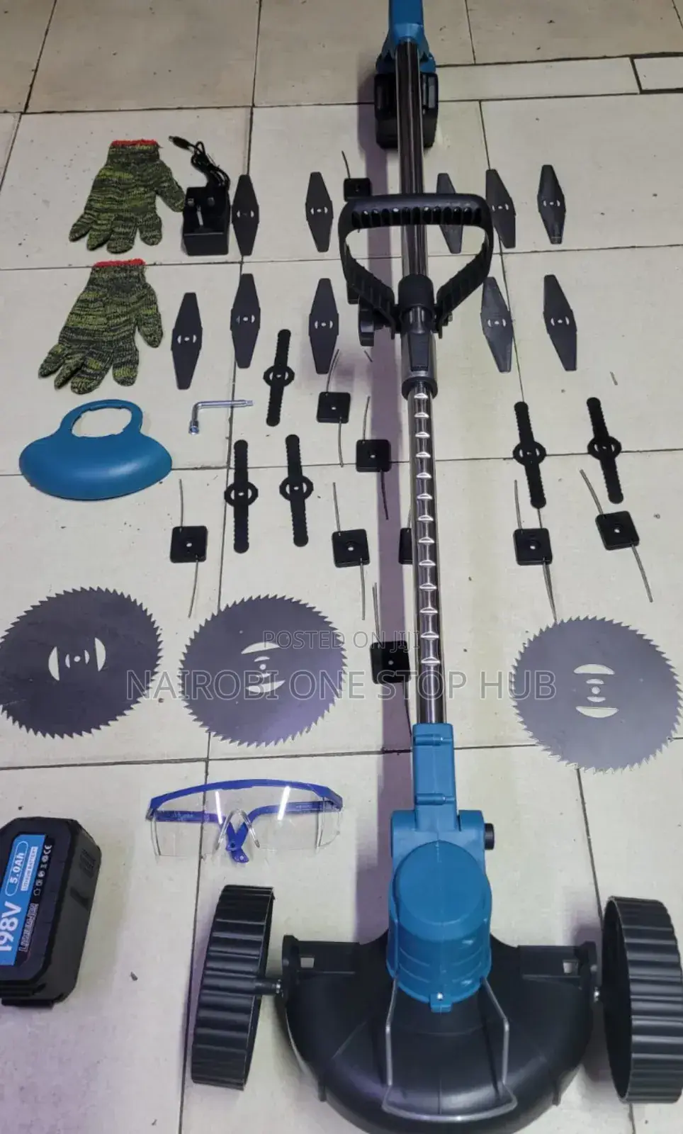 198v Battery Cordless Brush Cutter