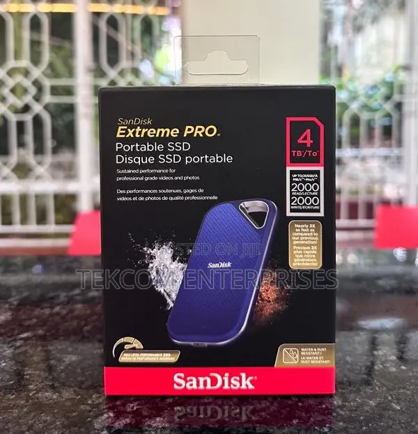 Sandisk E81 4tb Extreme Pro SSD // E81 Pro SSD