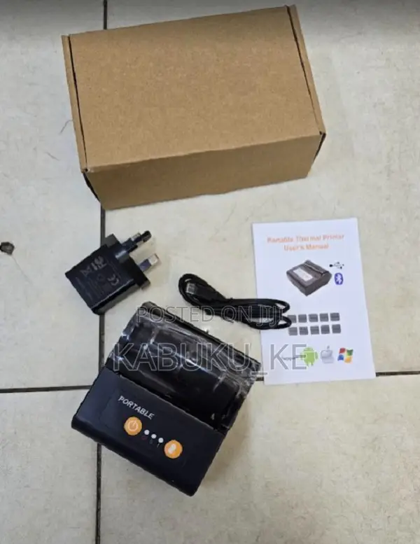 P80c Portable Bluetooth Thermal Receipt Printer