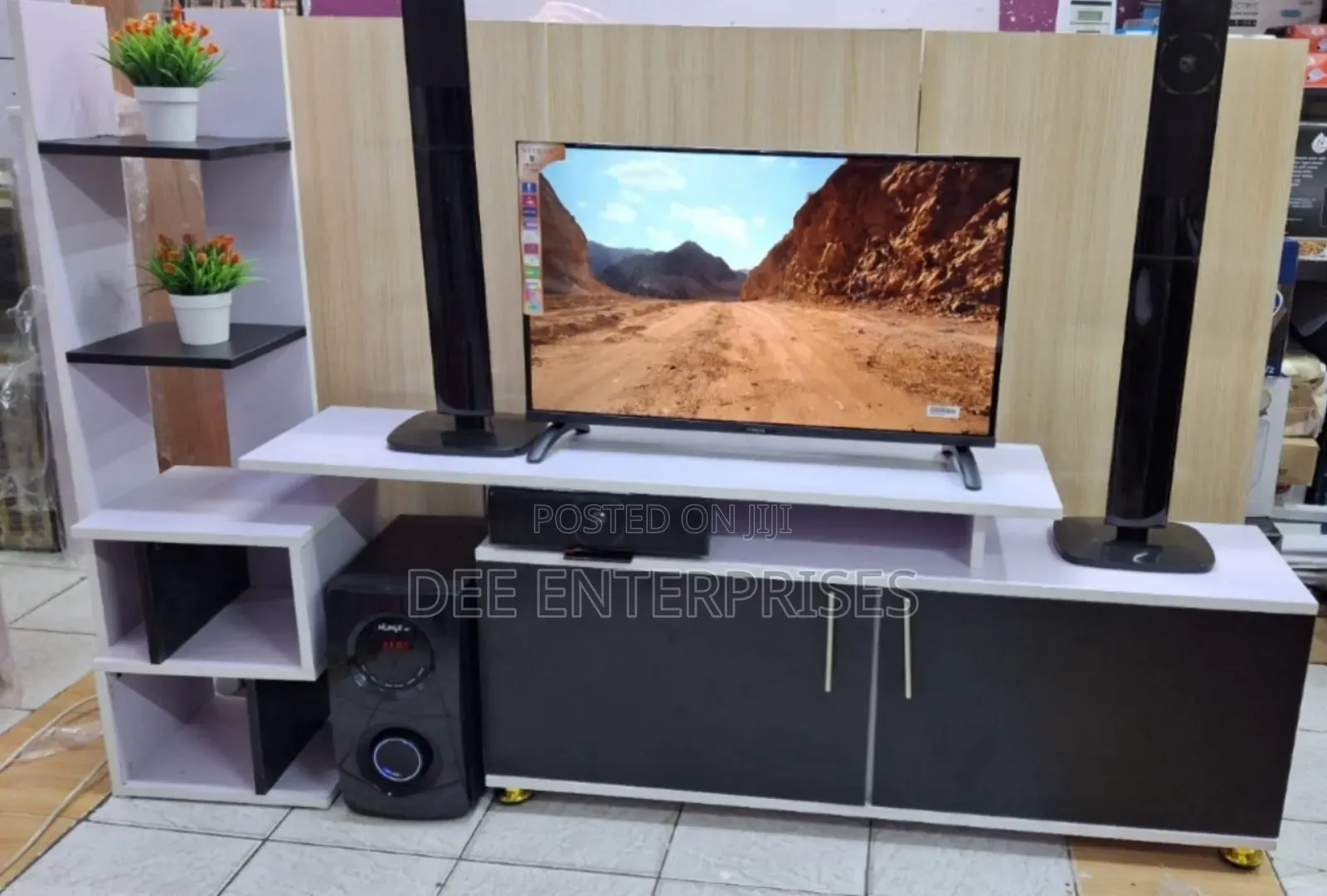 Lima Décor Modern Tv Stand 2pcs Set