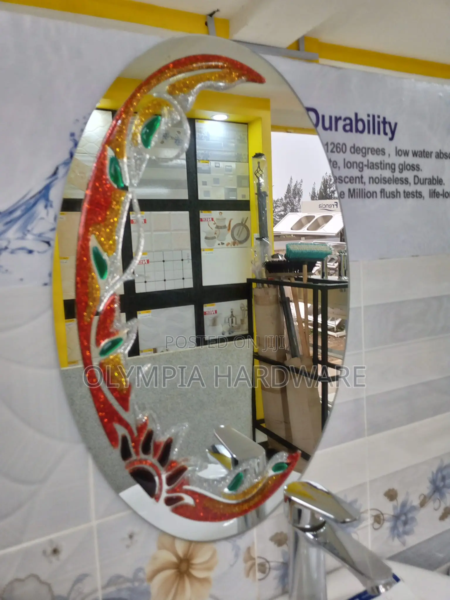 Decorated Mirror 450x600mm