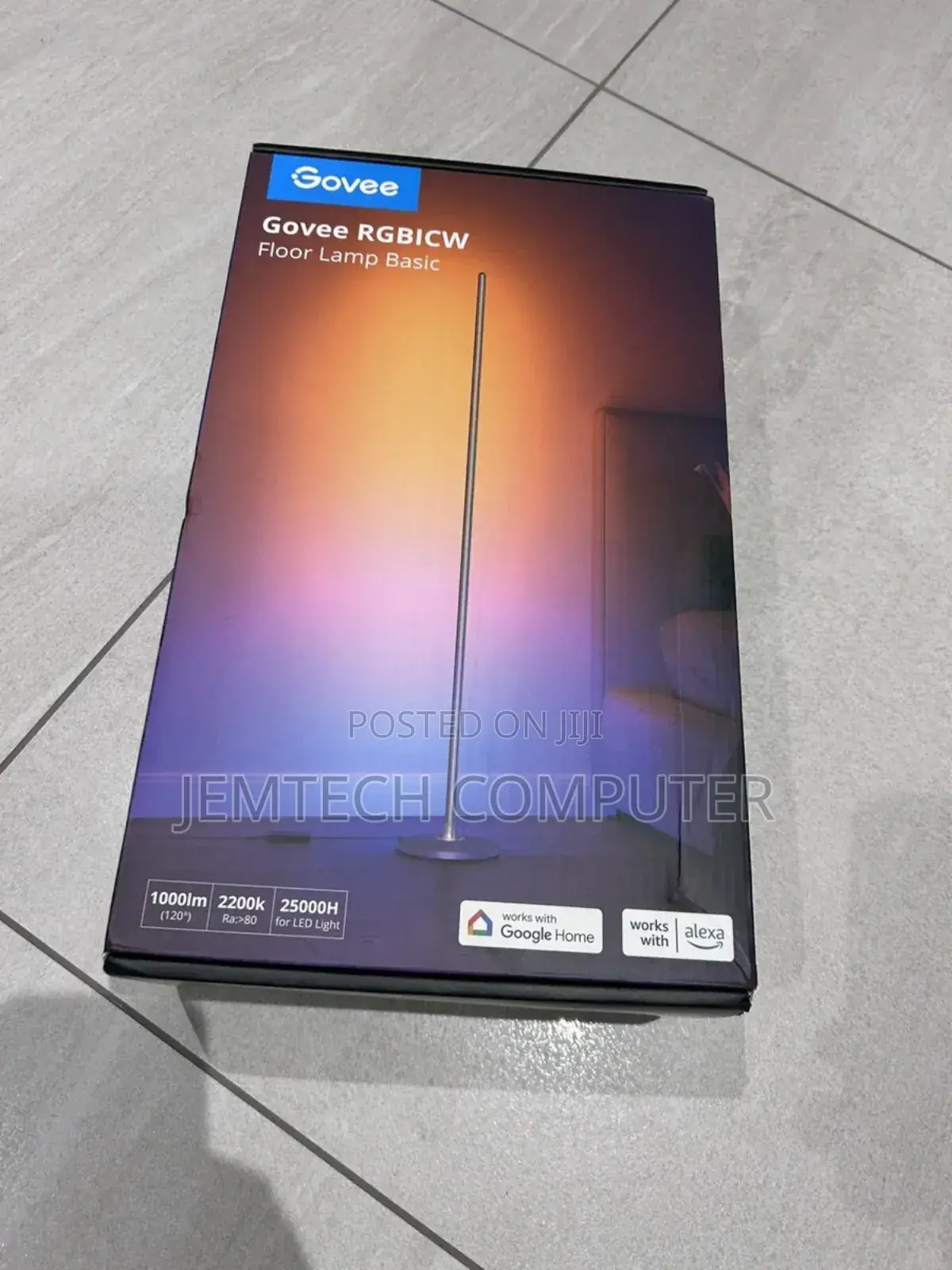 Govee Rgbicw Smart Corner Floor Lamp