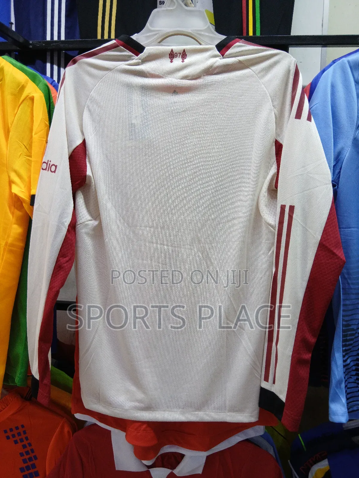 New Liverpool Away Long Sleeve Player Version Jersey