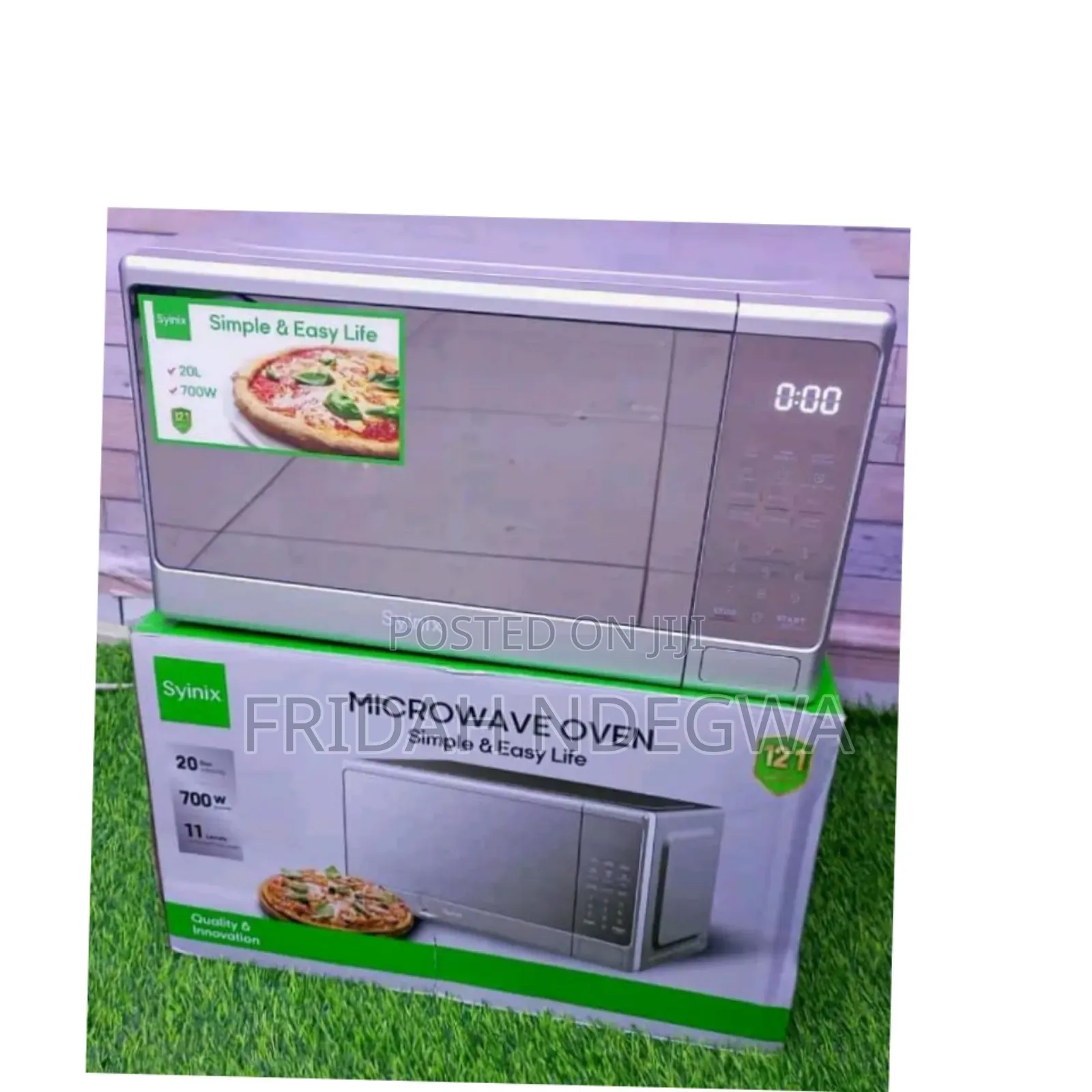 Syinix Digital Microwave 20l.
Silver