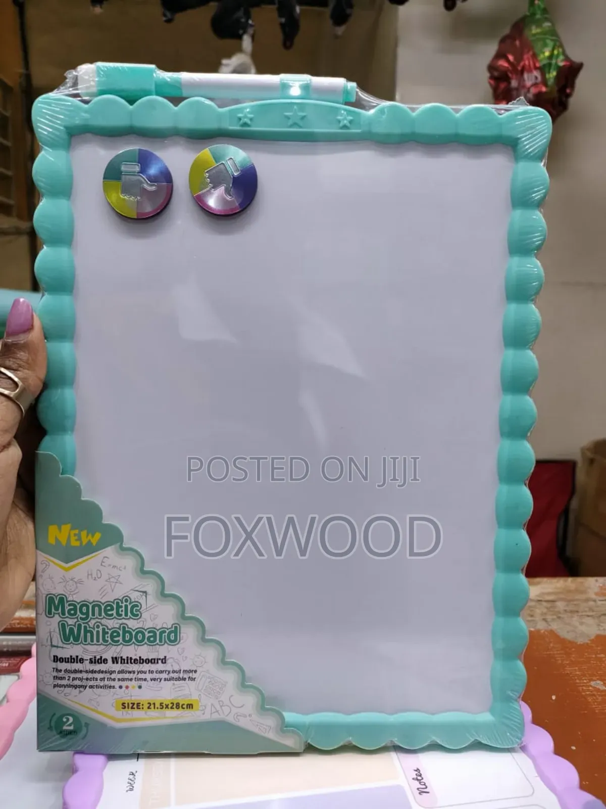 Whiteboard Magnetic Double Side 21.5*28cm