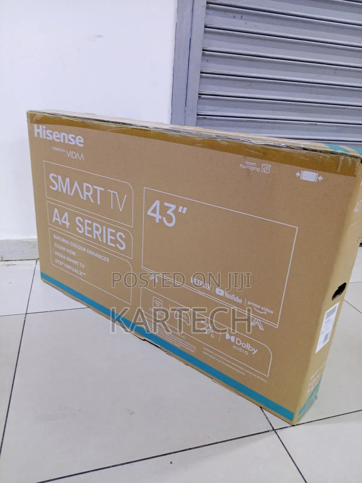 Hisense 43-Inch A4k Full Hd Smart Television With Vidaa