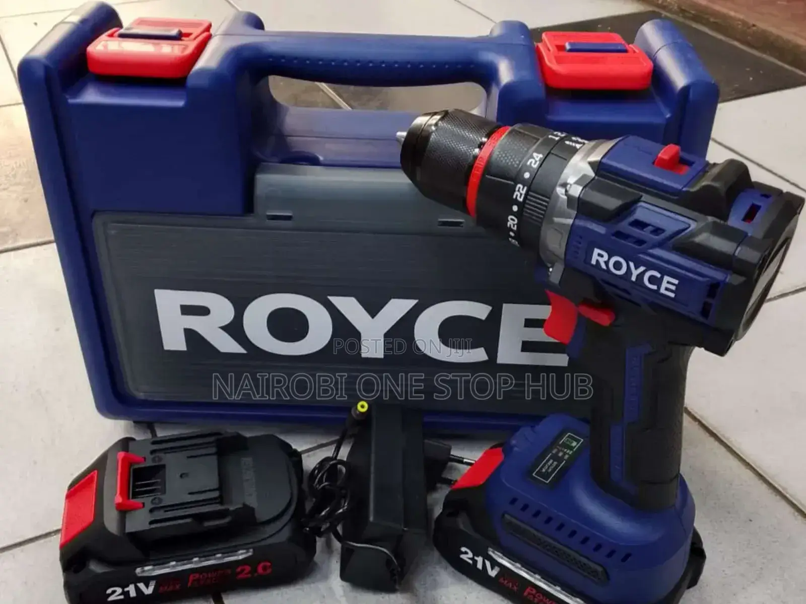 21v Royce Cordless Drill
