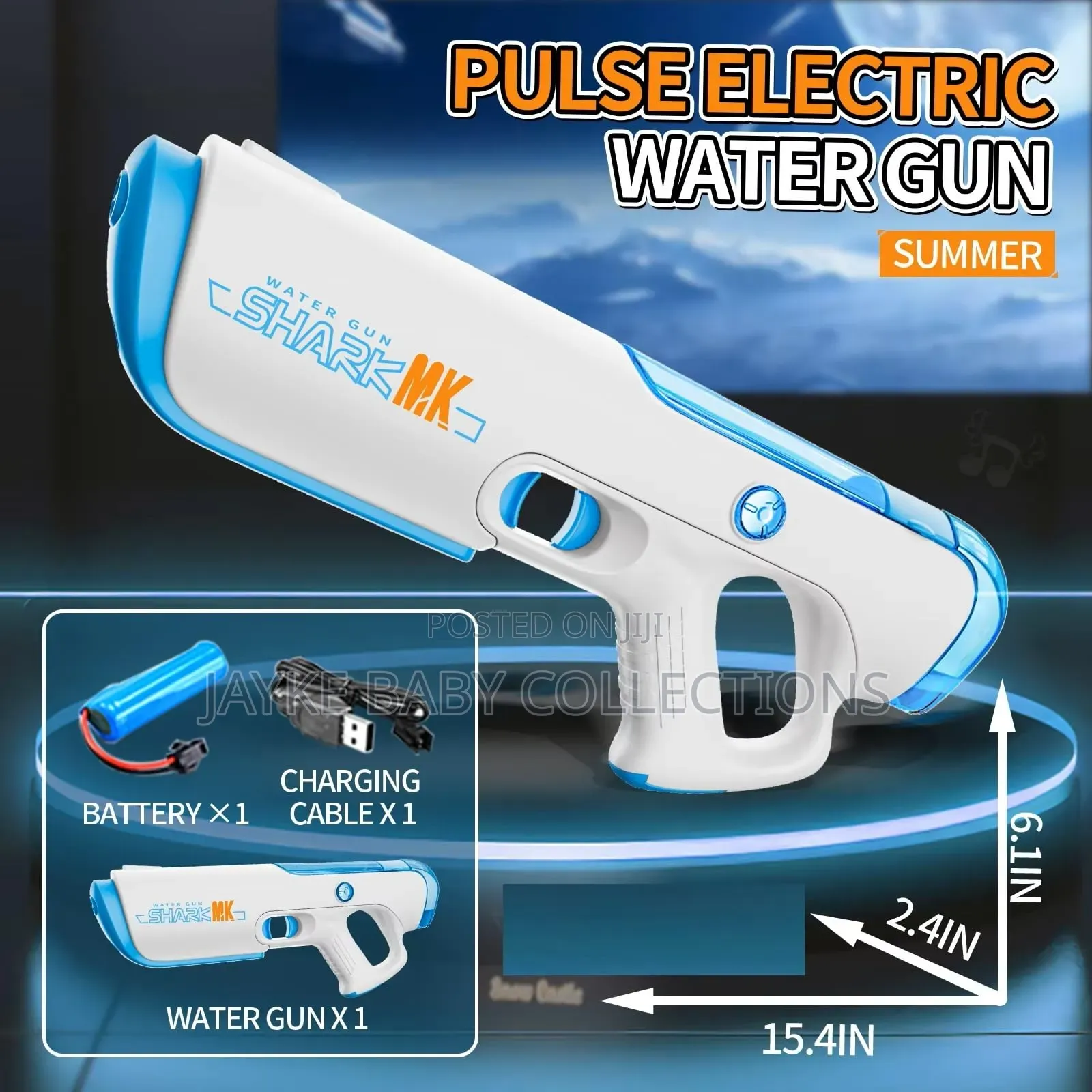 Powerful Electric Water Gun for Kids Adults
