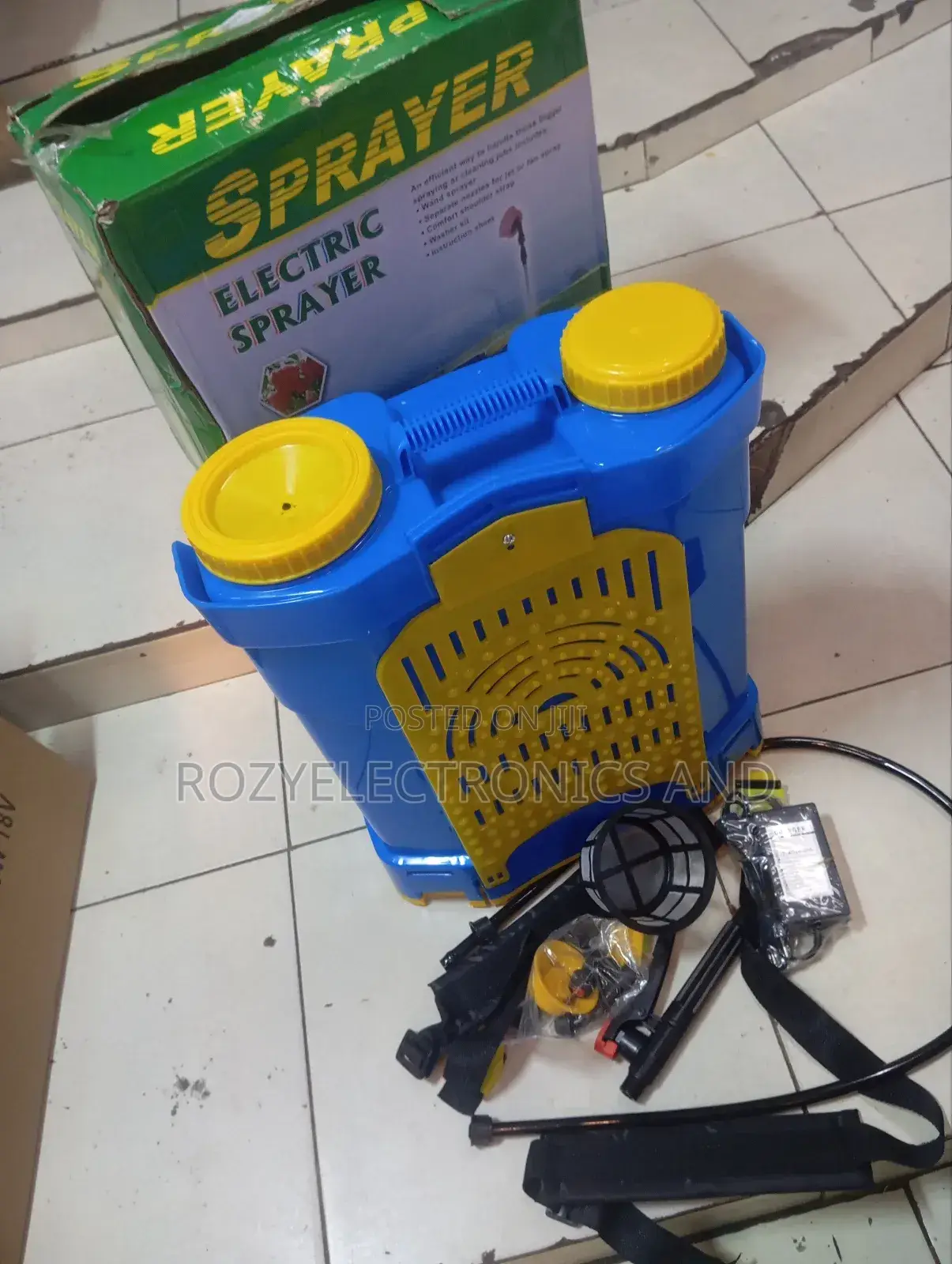 Rechargeable Knapsack Sprayer 20l