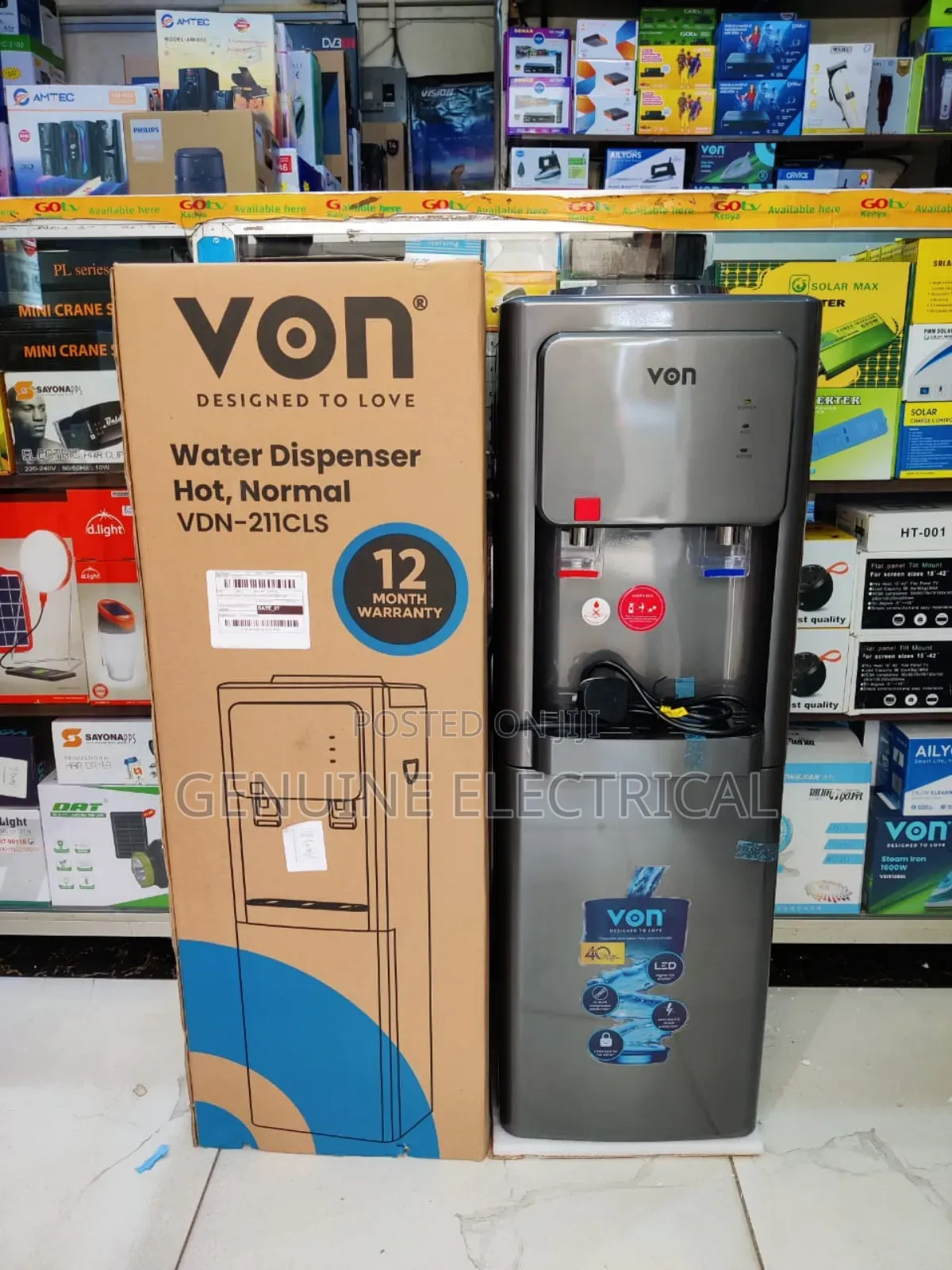 Von Hot and Normal Water Dispenser
