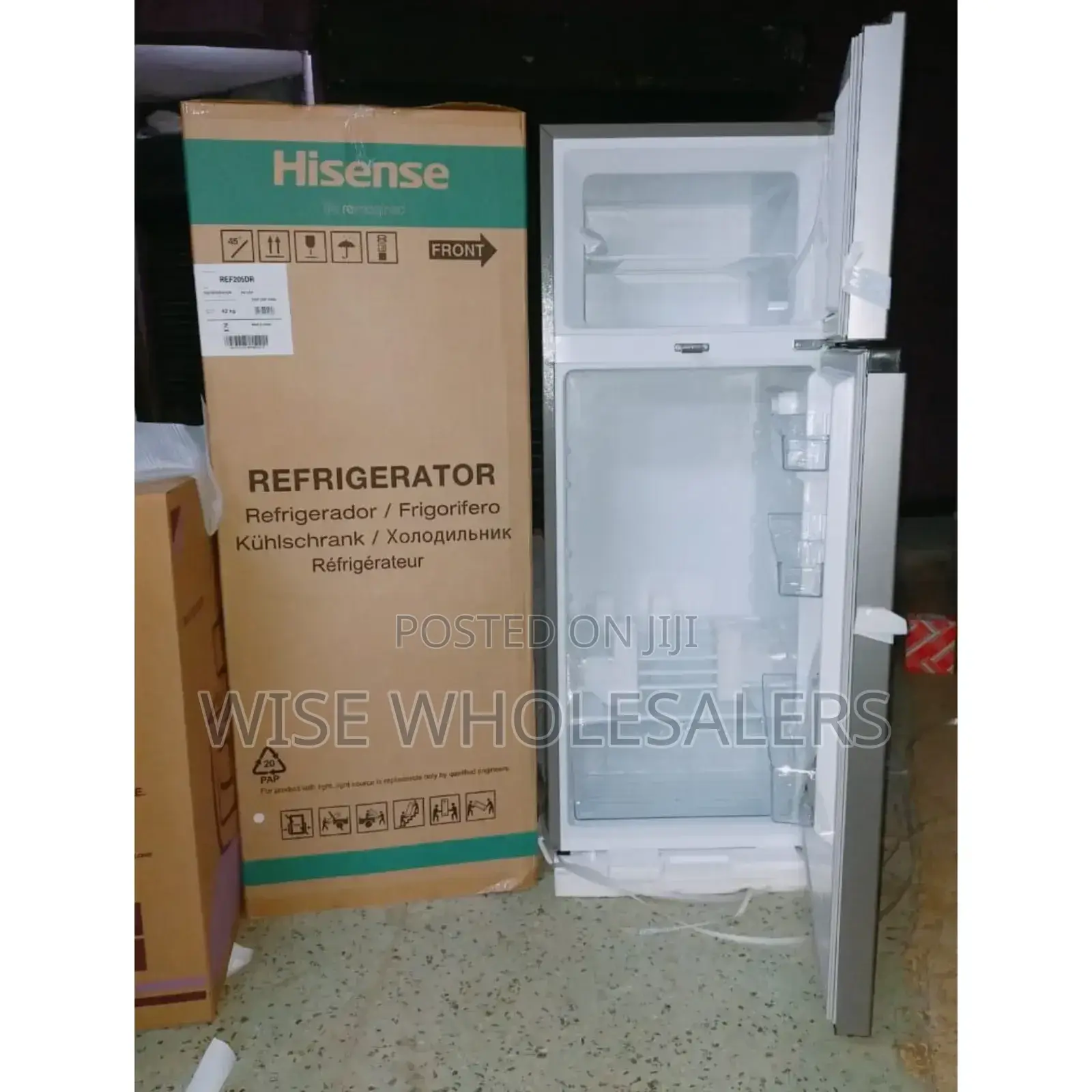 Hisense Fridge 205l Double Door Ref205dr√°°