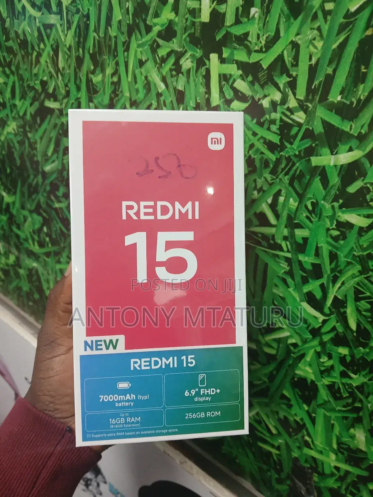 New Xiaomi Redmi 15 256 GB Black