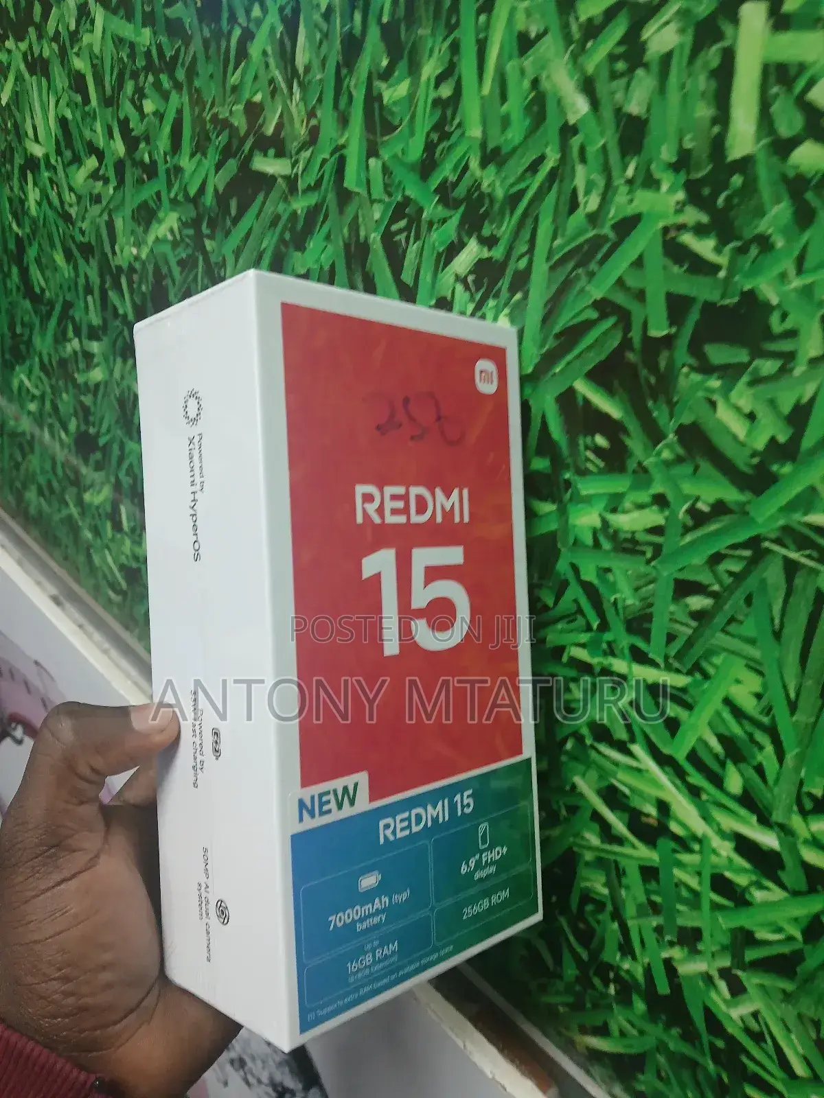 New Xiaomi Redmi 15 256 GB Black