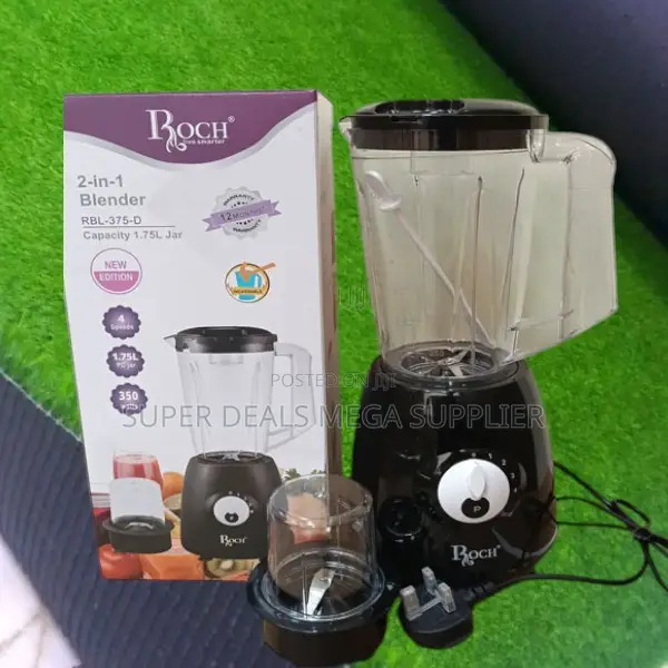 Roch 2 in 1 Kitchen Blender Smoothie Maker With Grinding Power
