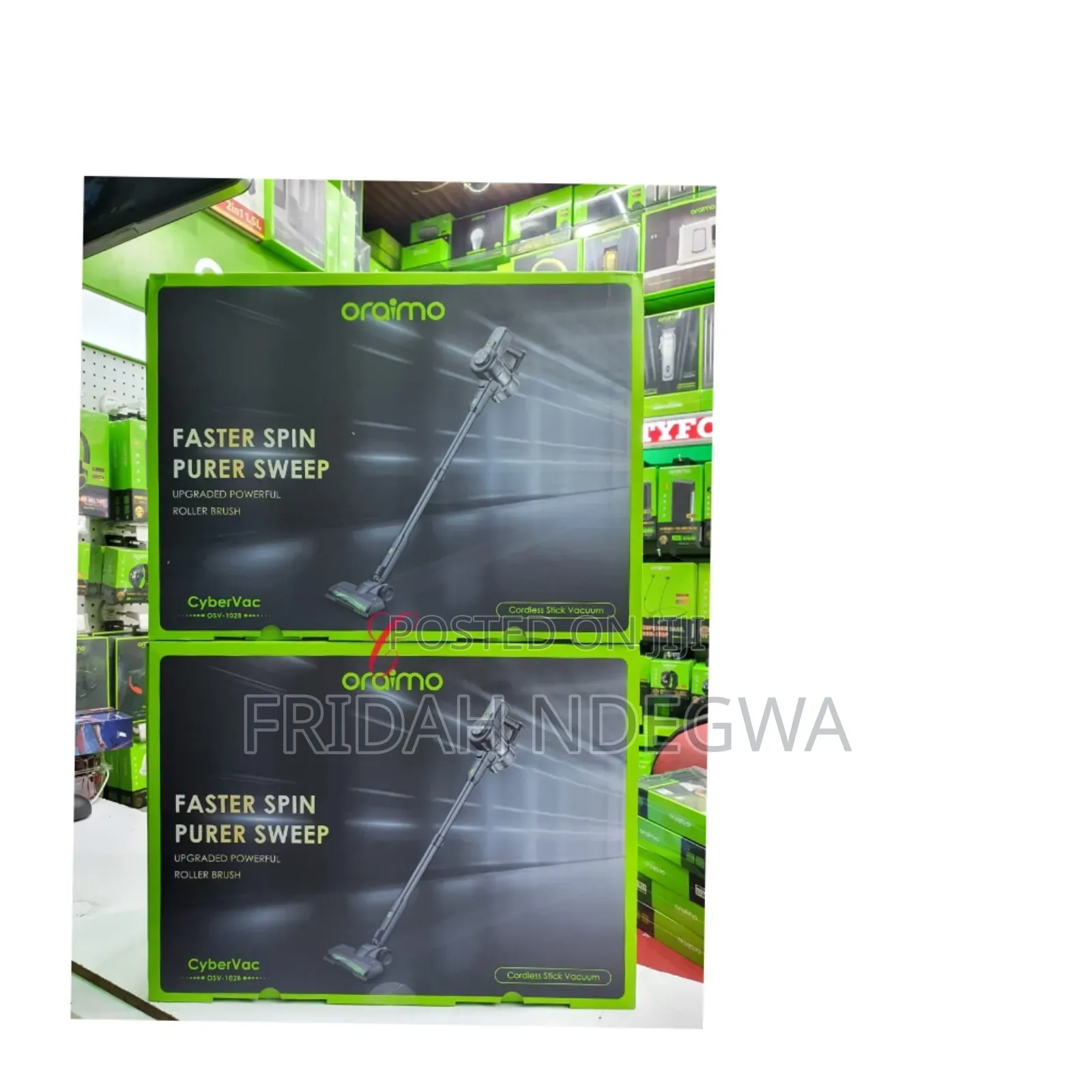 Oraimo Cybervac Osv-102b 180w *Wireless* Stick Vacuum Cleaner
