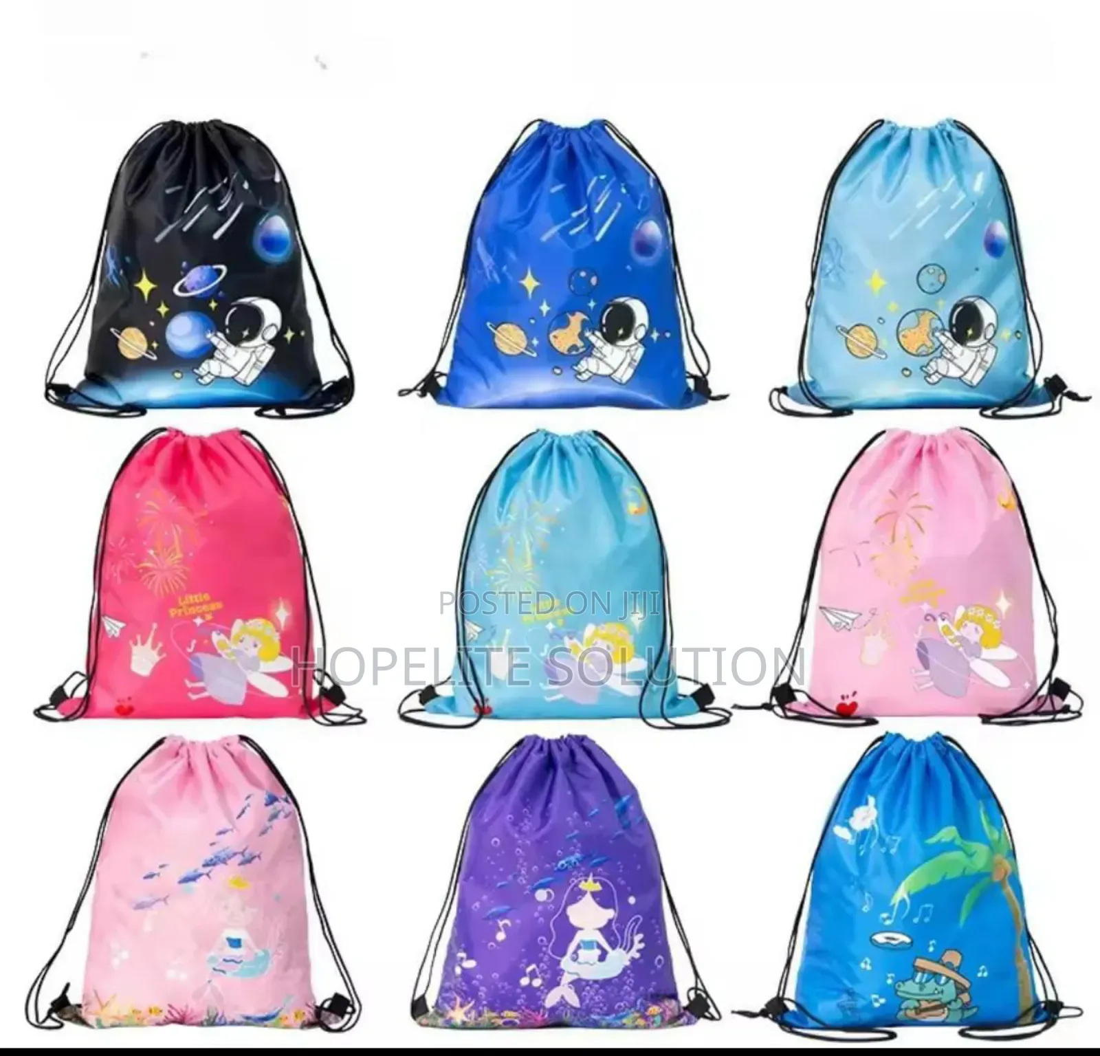 Themed Drawstring Swimming Bag