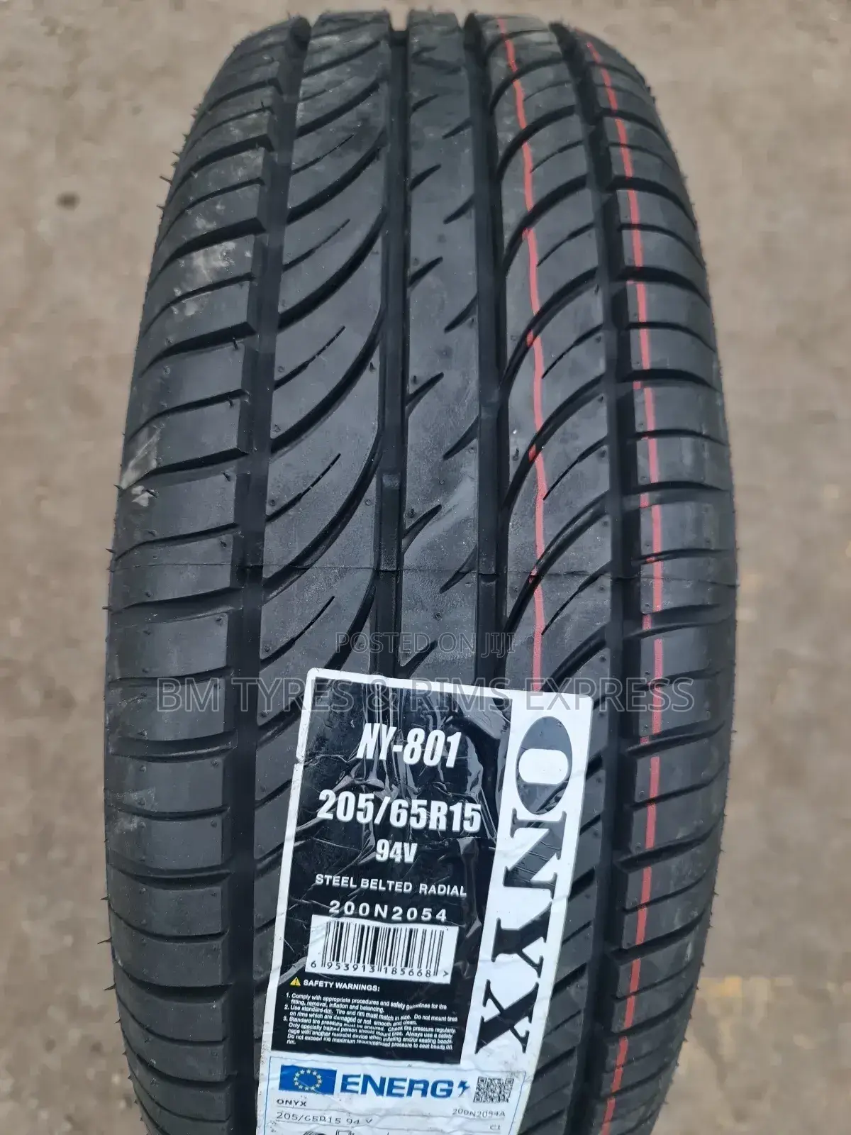 205 /65 R15 Onyx Tyres