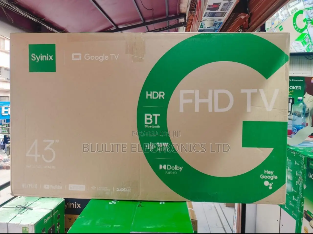 Synix 43” Google Tv