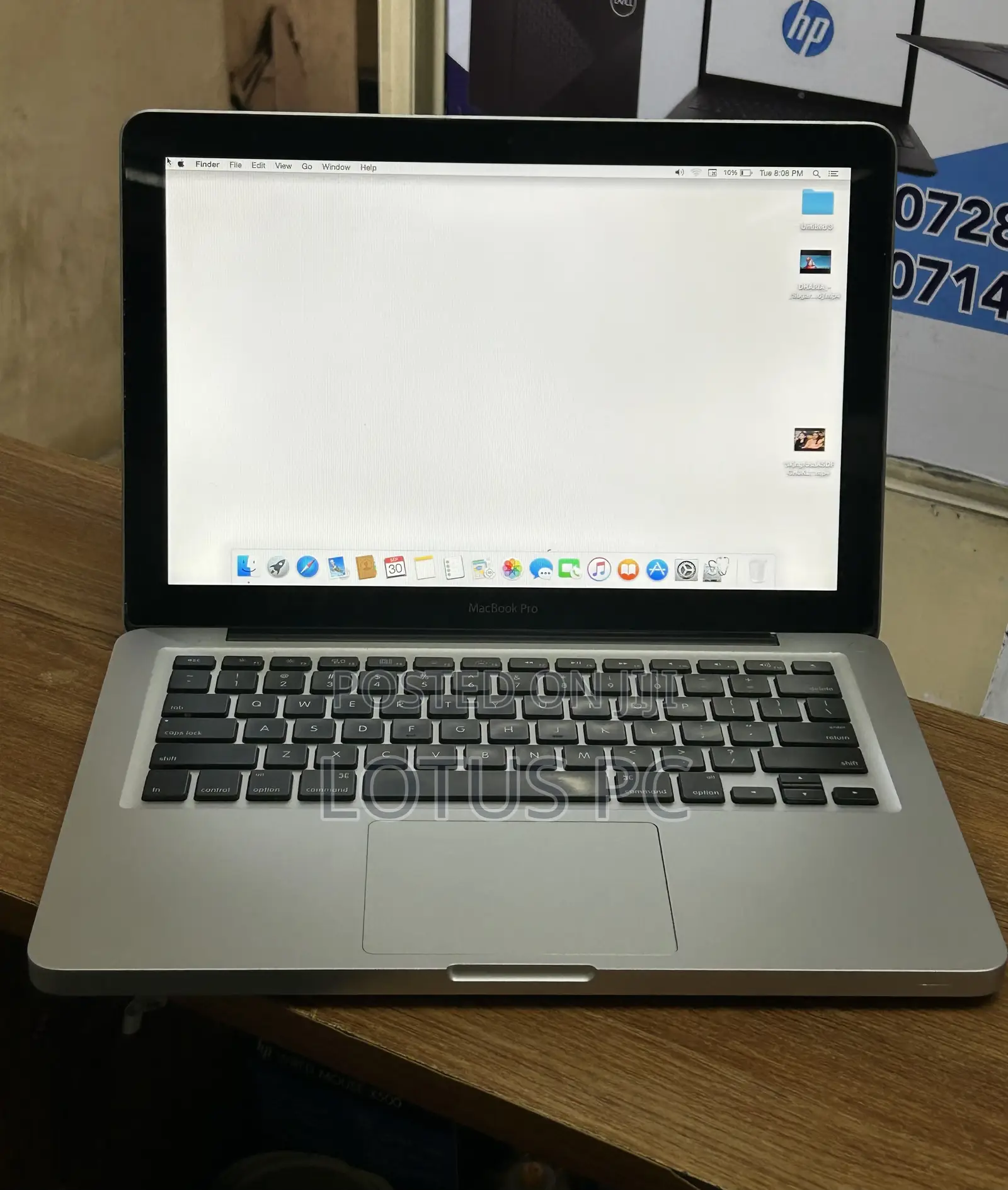 Laptop Apple MacBook Pro 8GB Intel Core I5 SSD 256GB