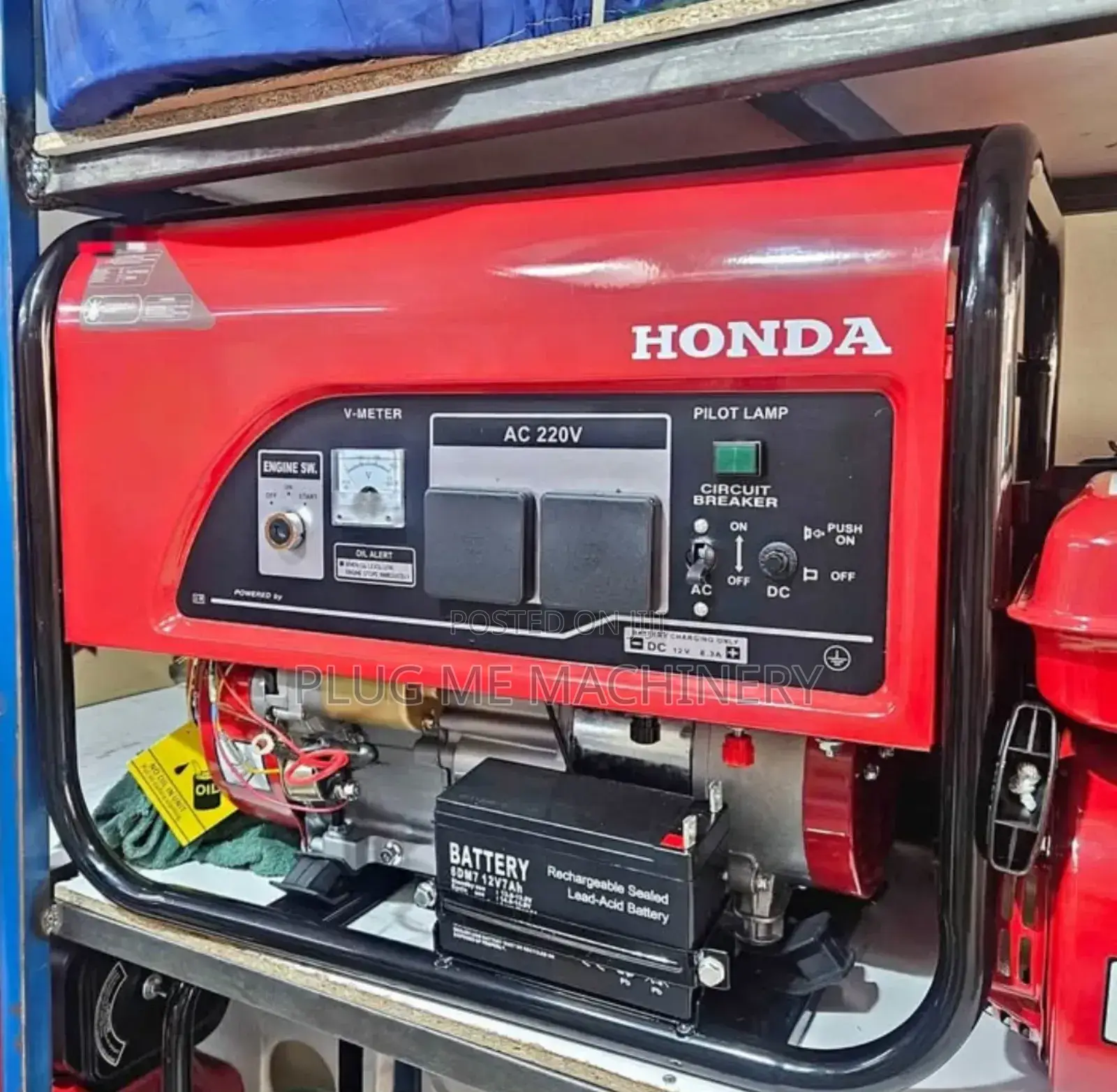 Key Start Honda Generator Machine/ 6kva Honda Generator Machine