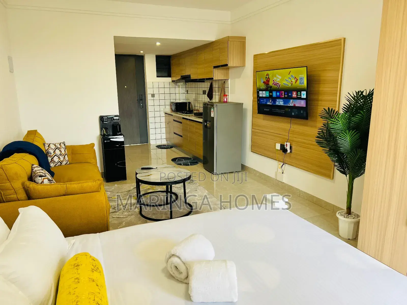 Studio Airbnb in Ruaka With Pool Gym – Modern Affordable Stay