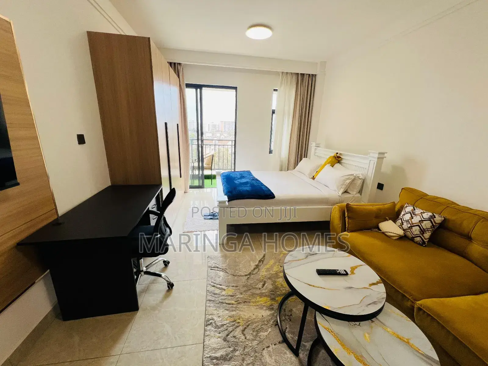Studio Airbnb in Ruaka With Pool Gym – Modern Affordable Stay