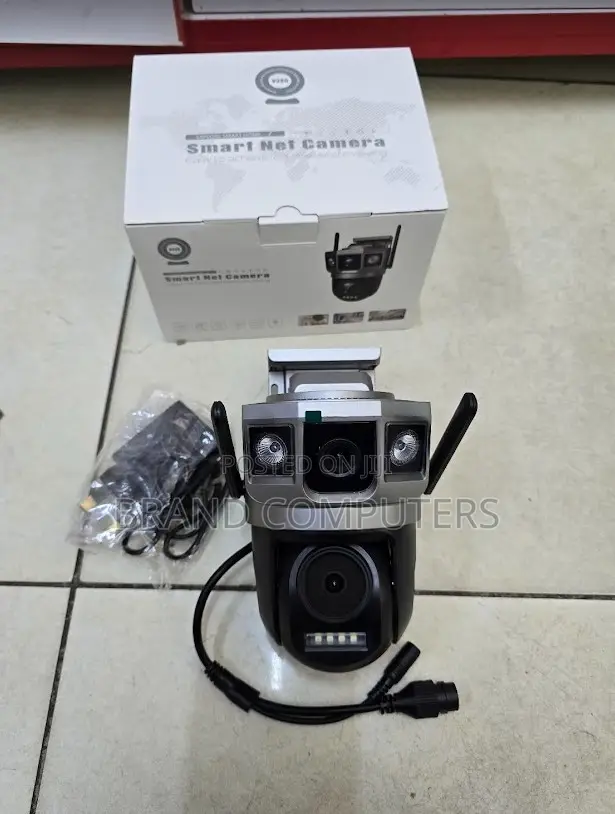 Dual Lens Wifi Dome PTZ Camera 2mp+2mp Full Color