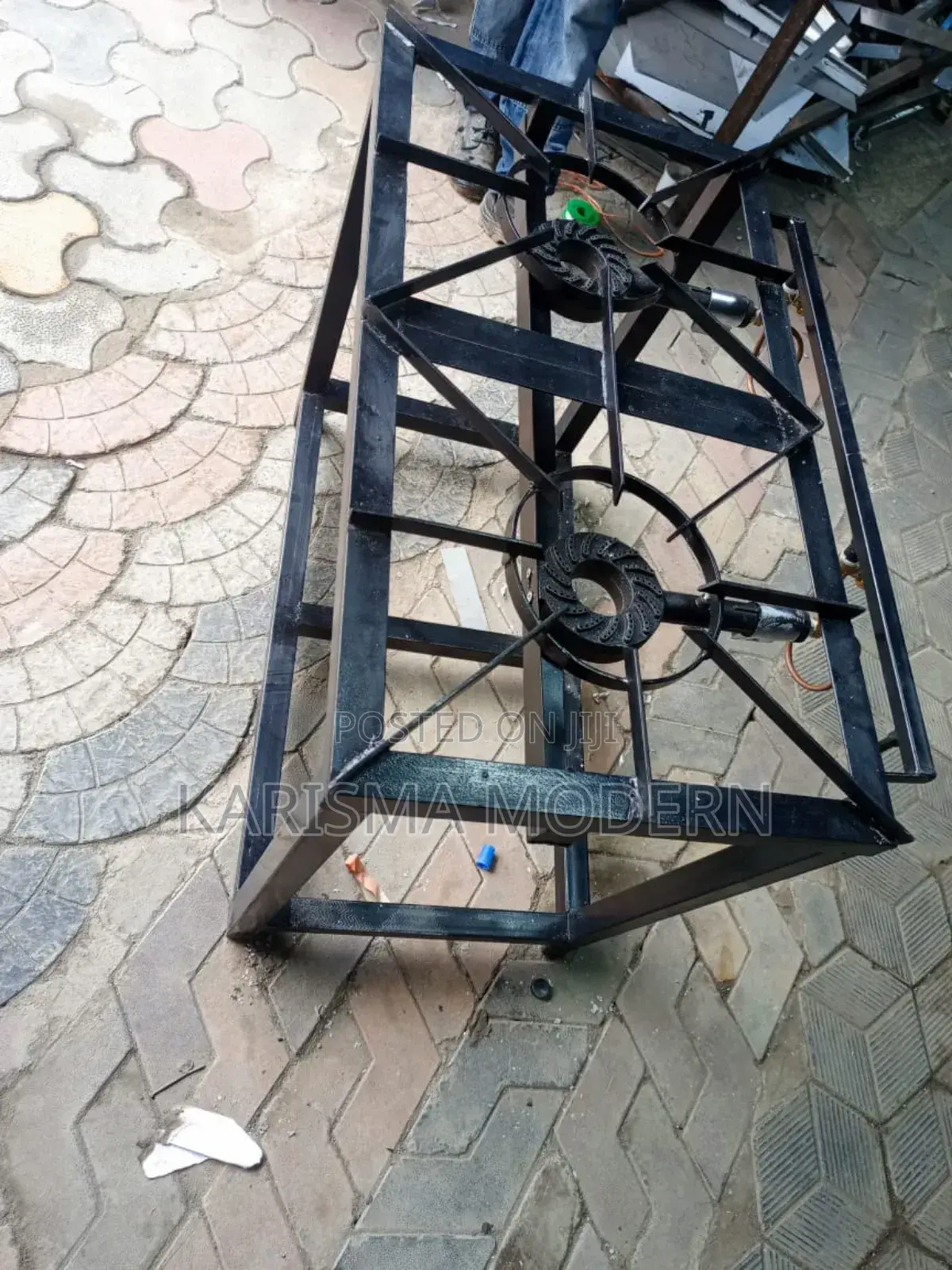 Two Burner Mild Steel Cooker