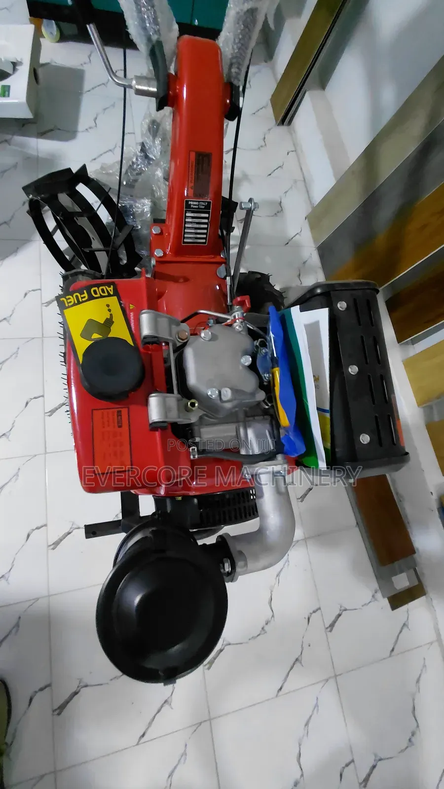 Heavy Duty 10hp Air-Cooled Diesel Power Tiller/Walking Tractor.