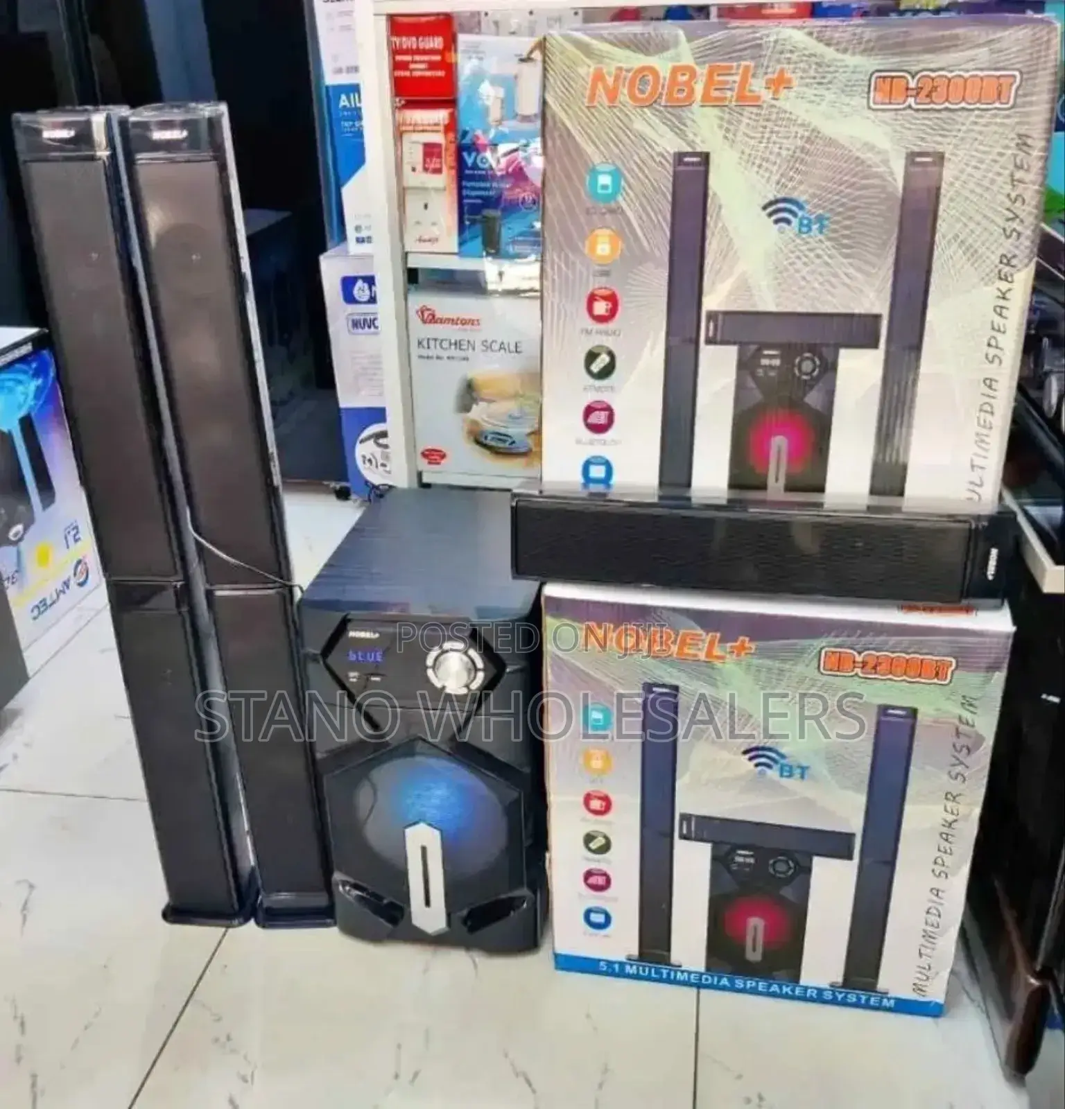 Nobel Hometheatre 5.1 2030bt