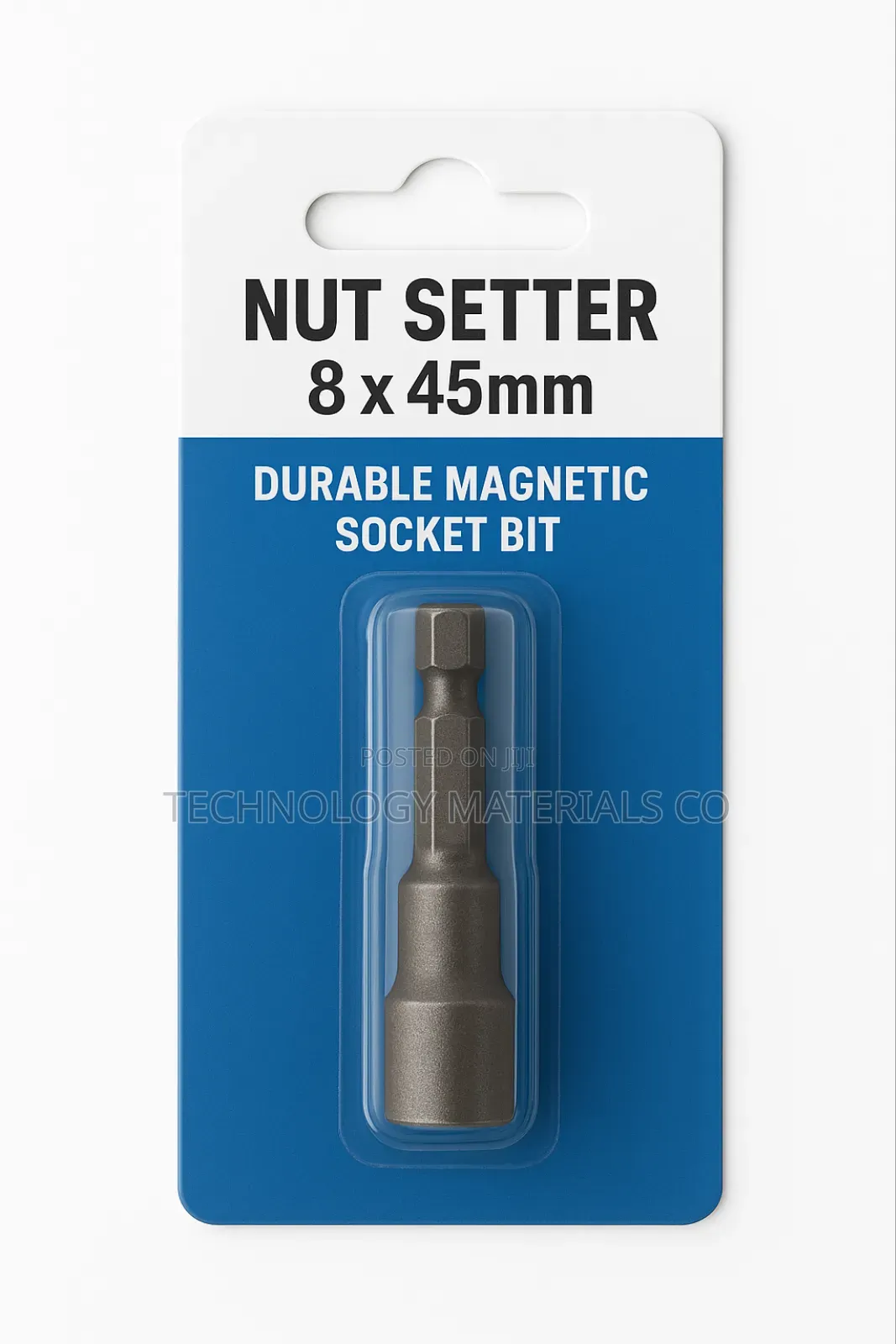 Nut Setter 8 × 45mm – Magnetic Drill Bit Socket