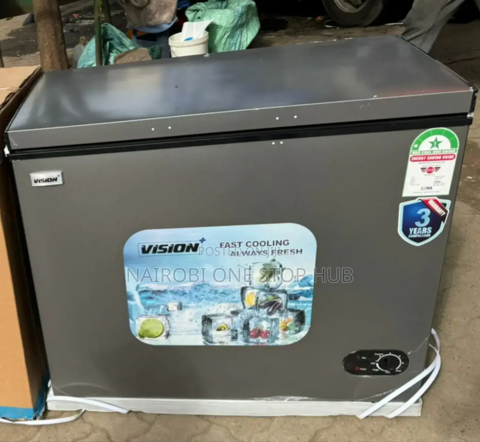 Vision Plus Deep Freezer 150 Litres