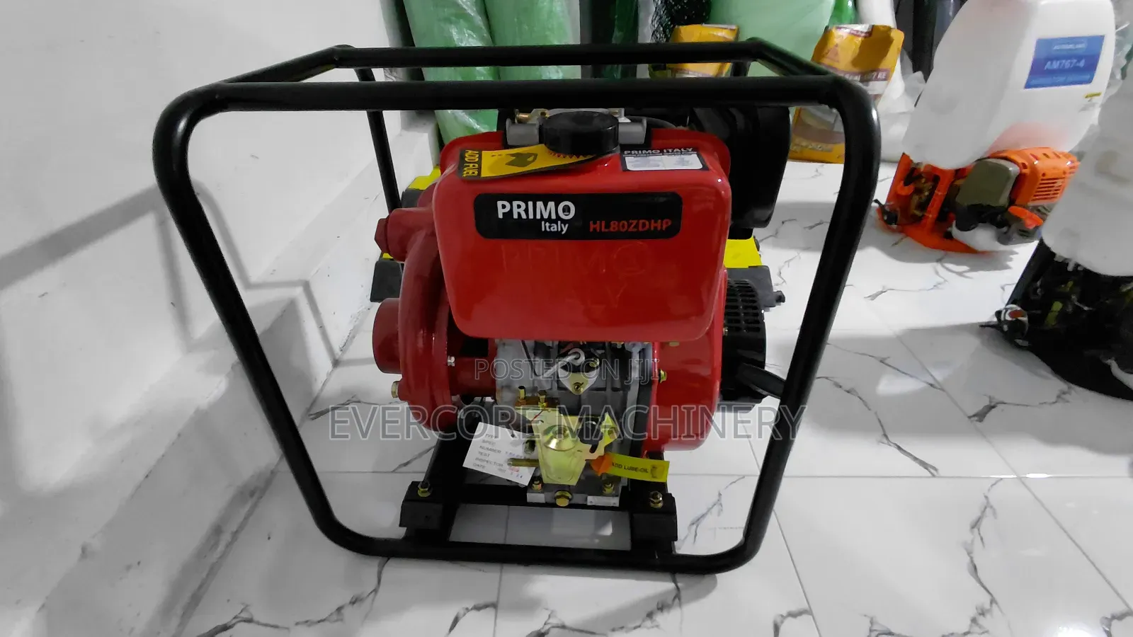 Primo 3inch Diesel Highpressure Pump 16hp Engine.