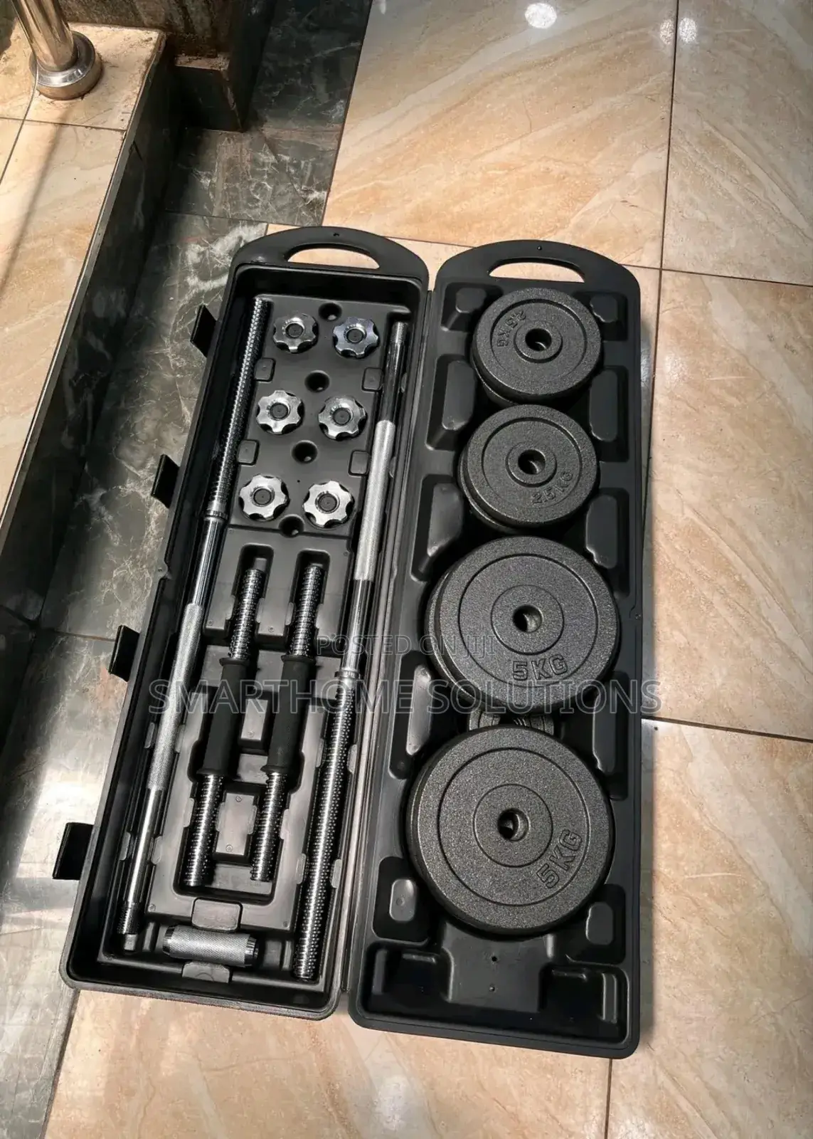 50kg York Dumbbells Set – Adjustable Free Weights For Gym