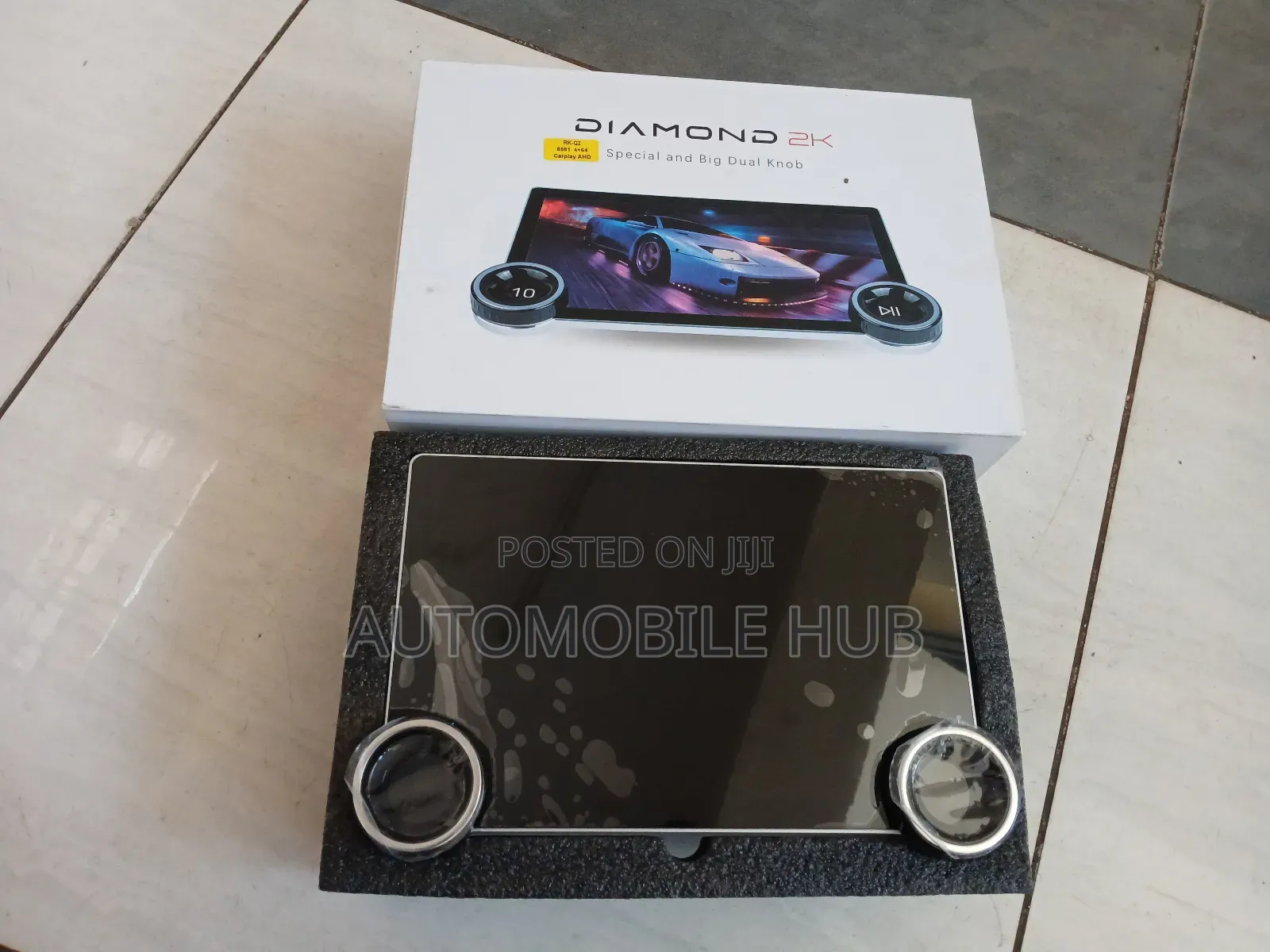 Diamond Car Android Screen With Sim Card -64gb 2gb Android Screen