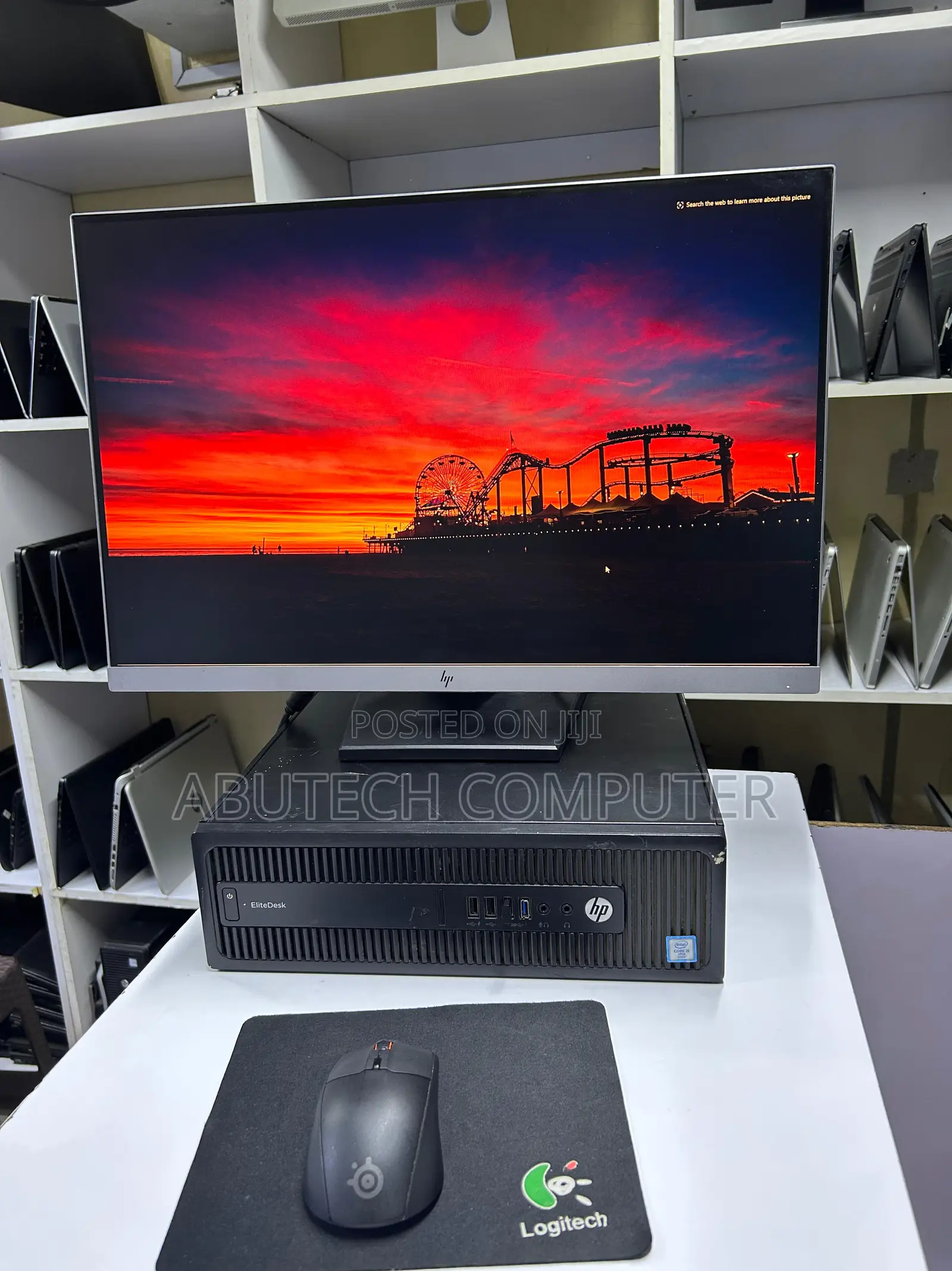 Desktop Computer HP EliteDesk 800 8GB Intel Core I5 HDD+SSD 256GB