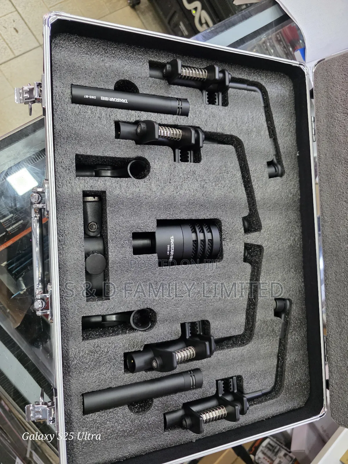 Takstar DMS-M7 7 Piece Drum Set Microphone