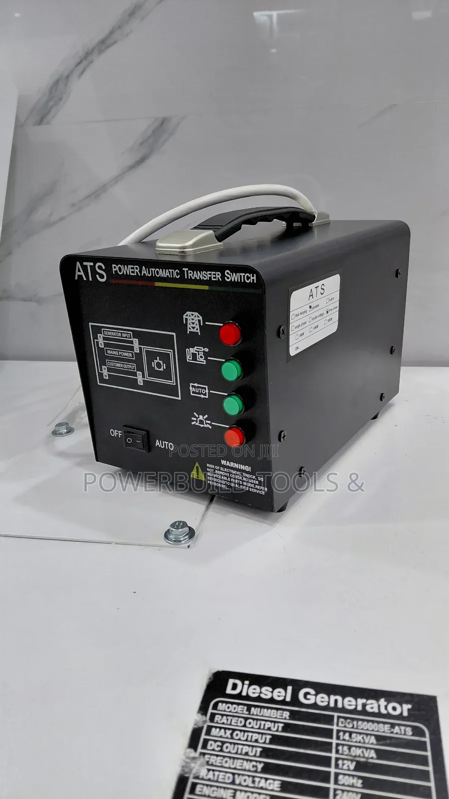 Portable Automatic Transfer Switch Panel