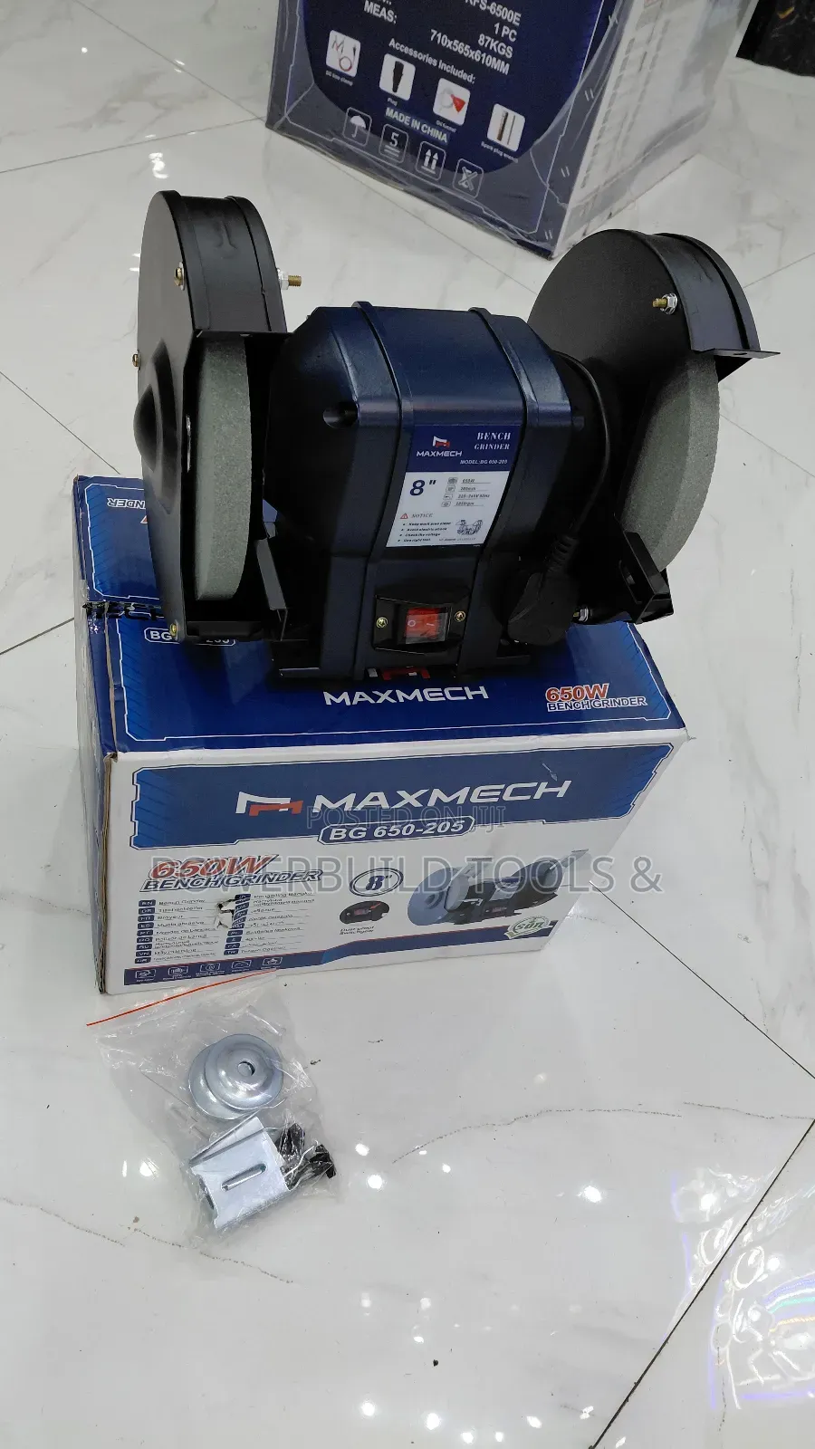 Maxmech 8" Bench Grinder Bg 650 -250