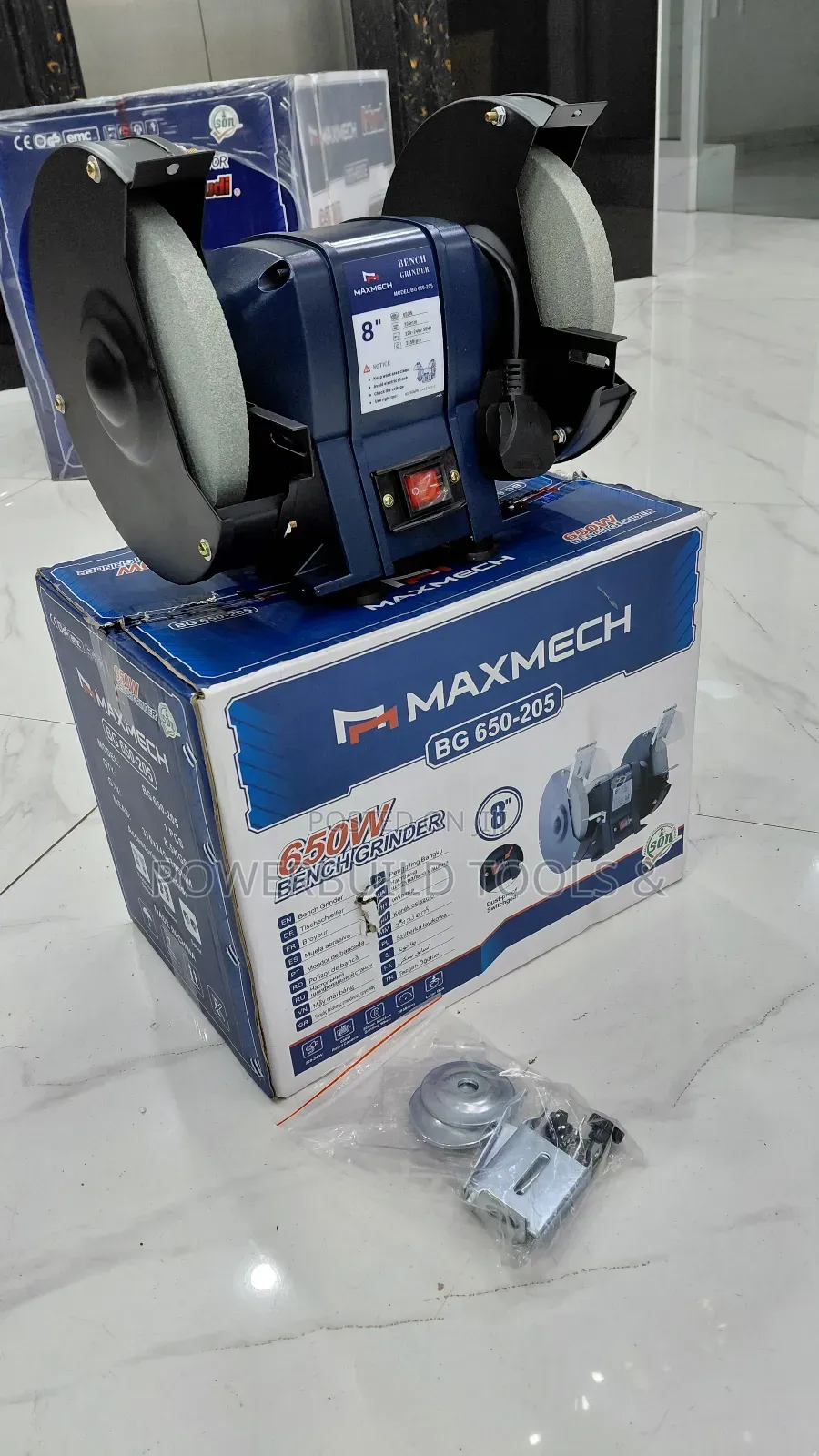Maxmech 8" Bench Grinder Bg 650 -250