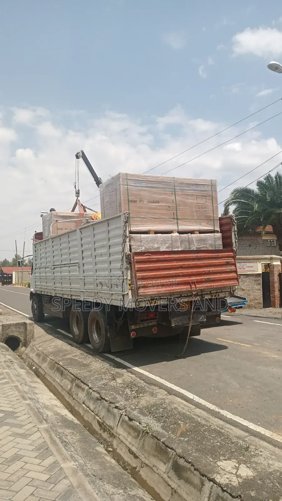 Open Body Mguu Kumi Accessible for Loads Delivery