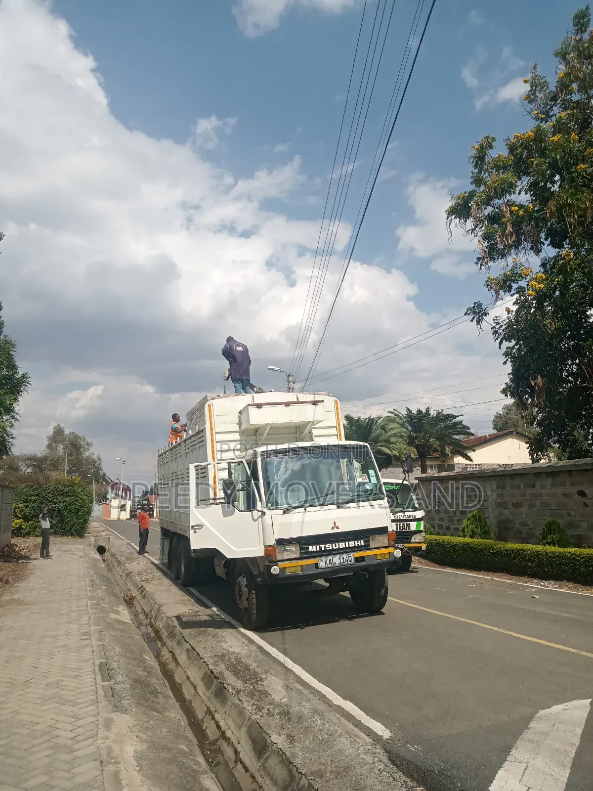 Open Body Mguu Kumi Accessible for Loads Delivery