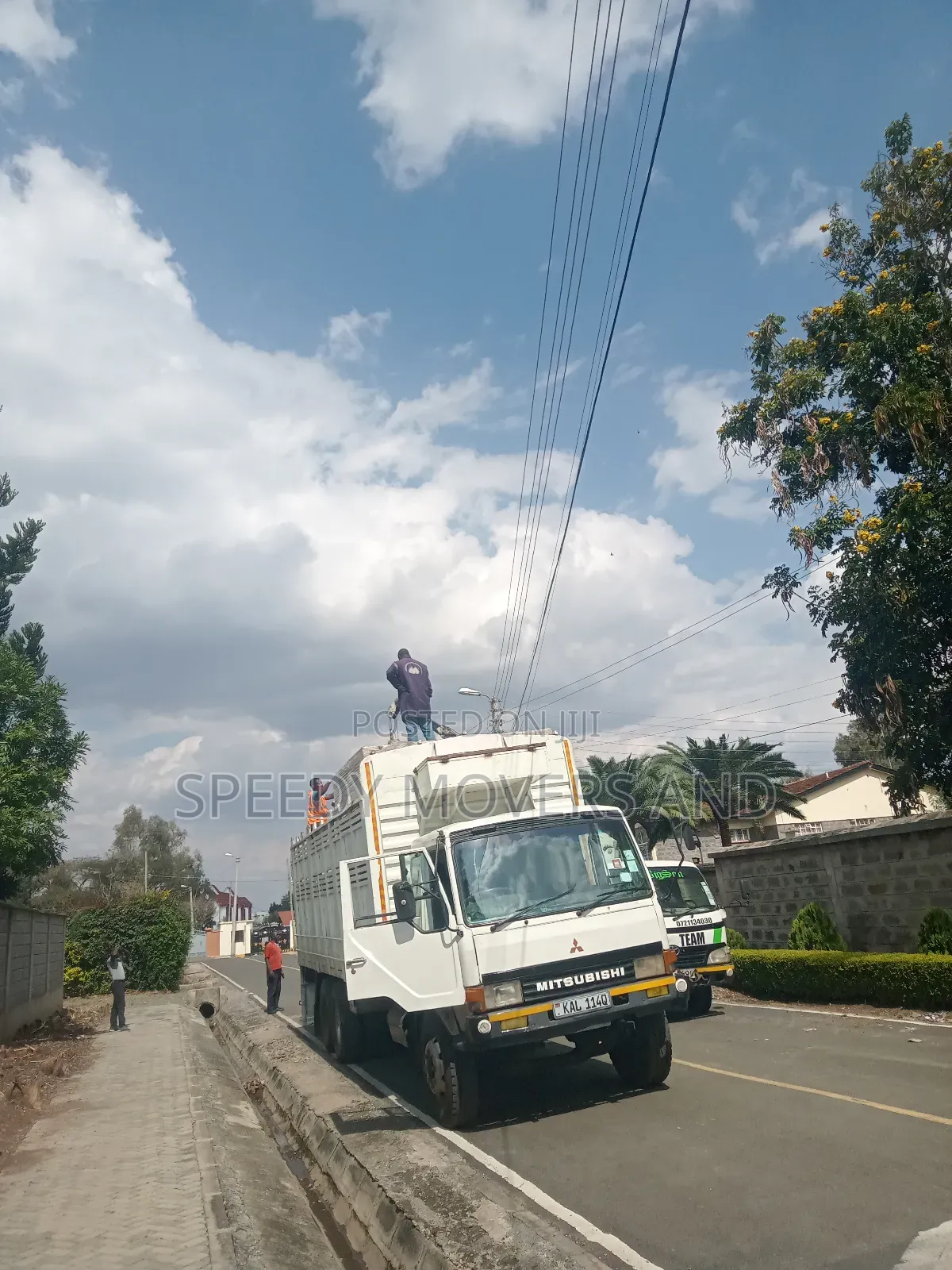 Open Body Mguu Kumi Accessible for Loads Delivery