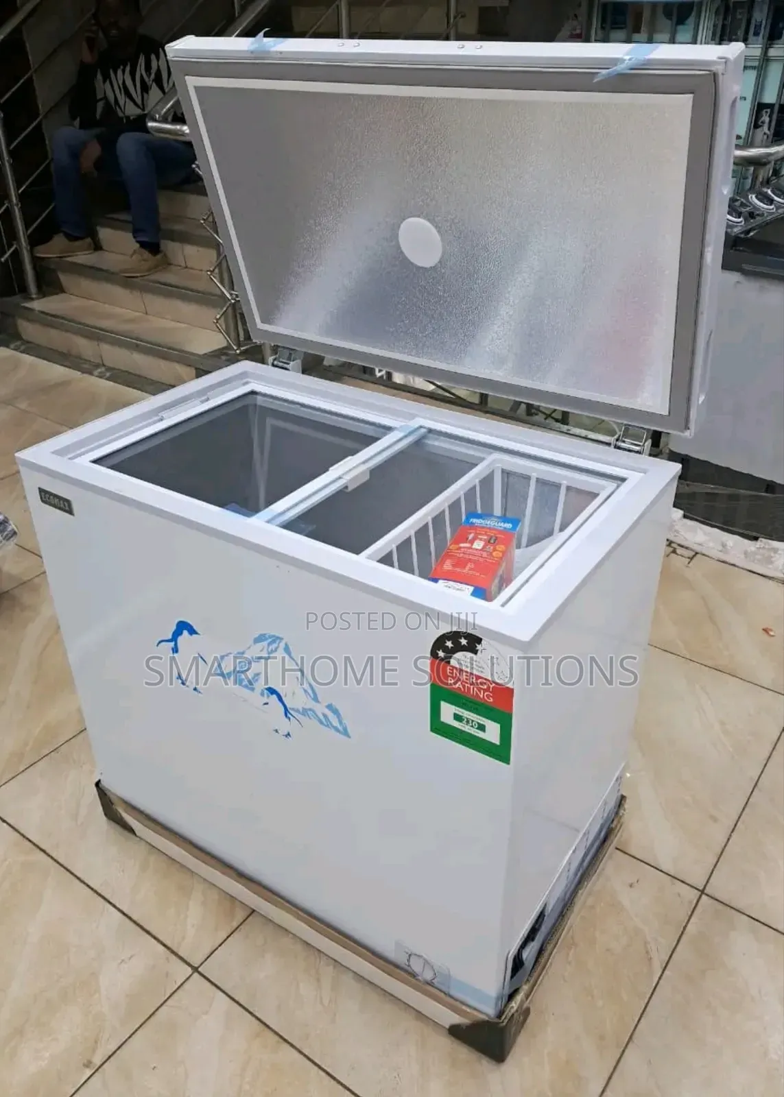 Ecomax 169litres Long Lasting Deep Freezer