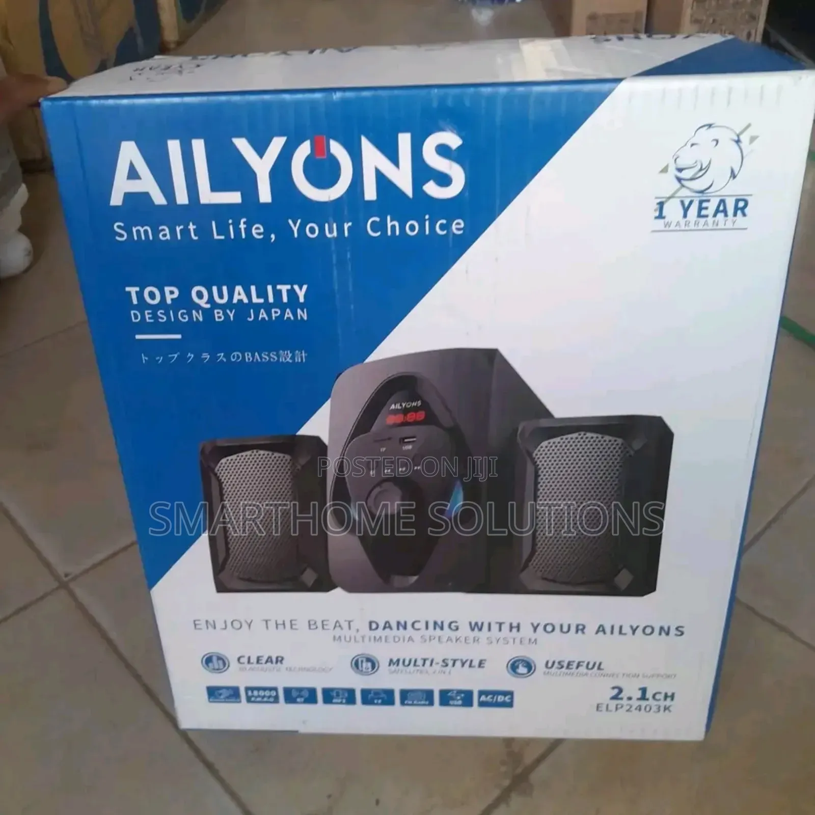 Ailyons 2.1 Powerful And Dynamic Subwoofer
