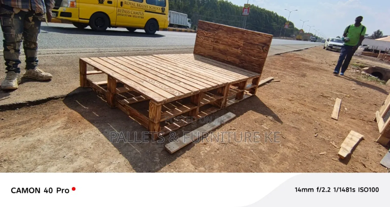Strong-hold Pallet Bed
🛏🛏