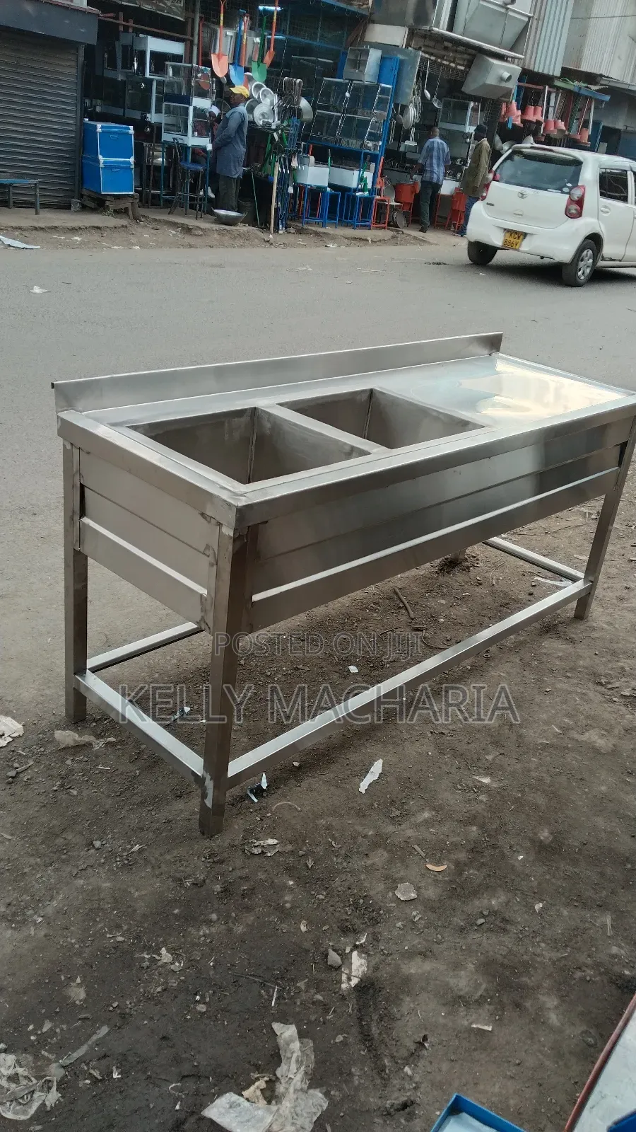 Double Sink Stainless