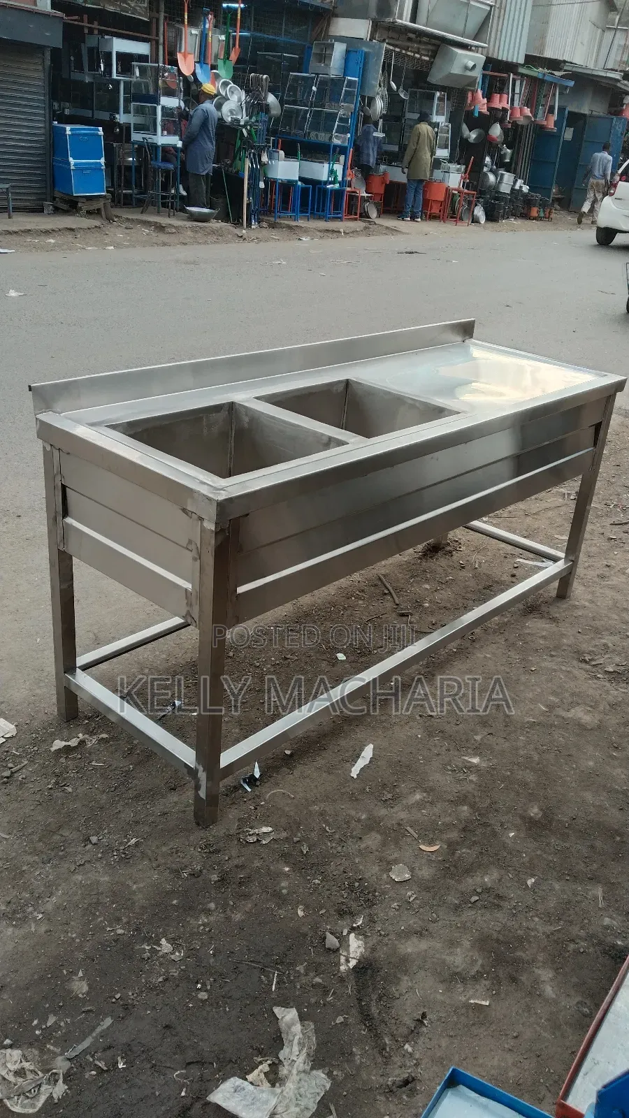 Double Sink Stainless